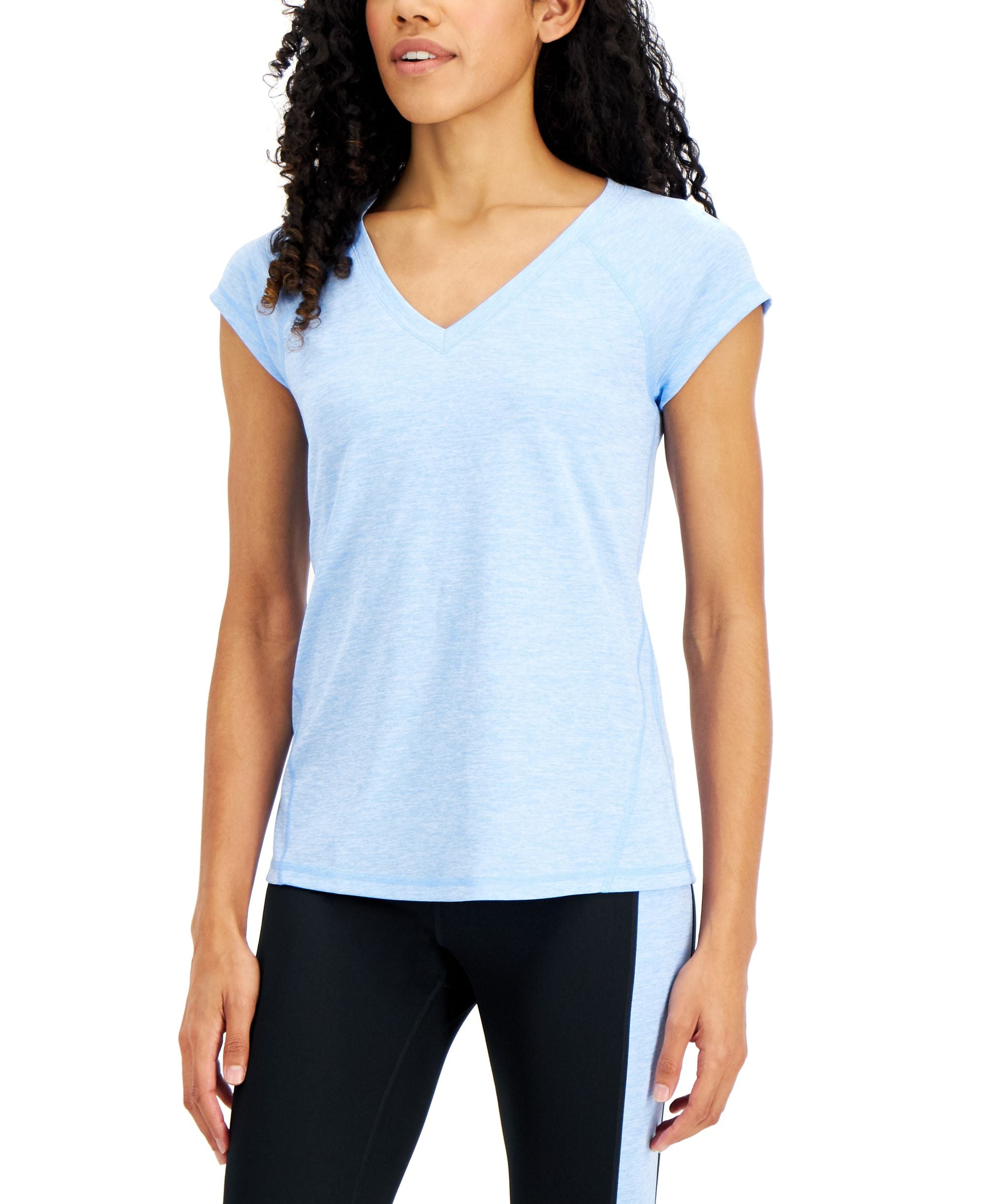 ID Ideology Womens Essentials Rapidry Heathered Performance T-Shirt