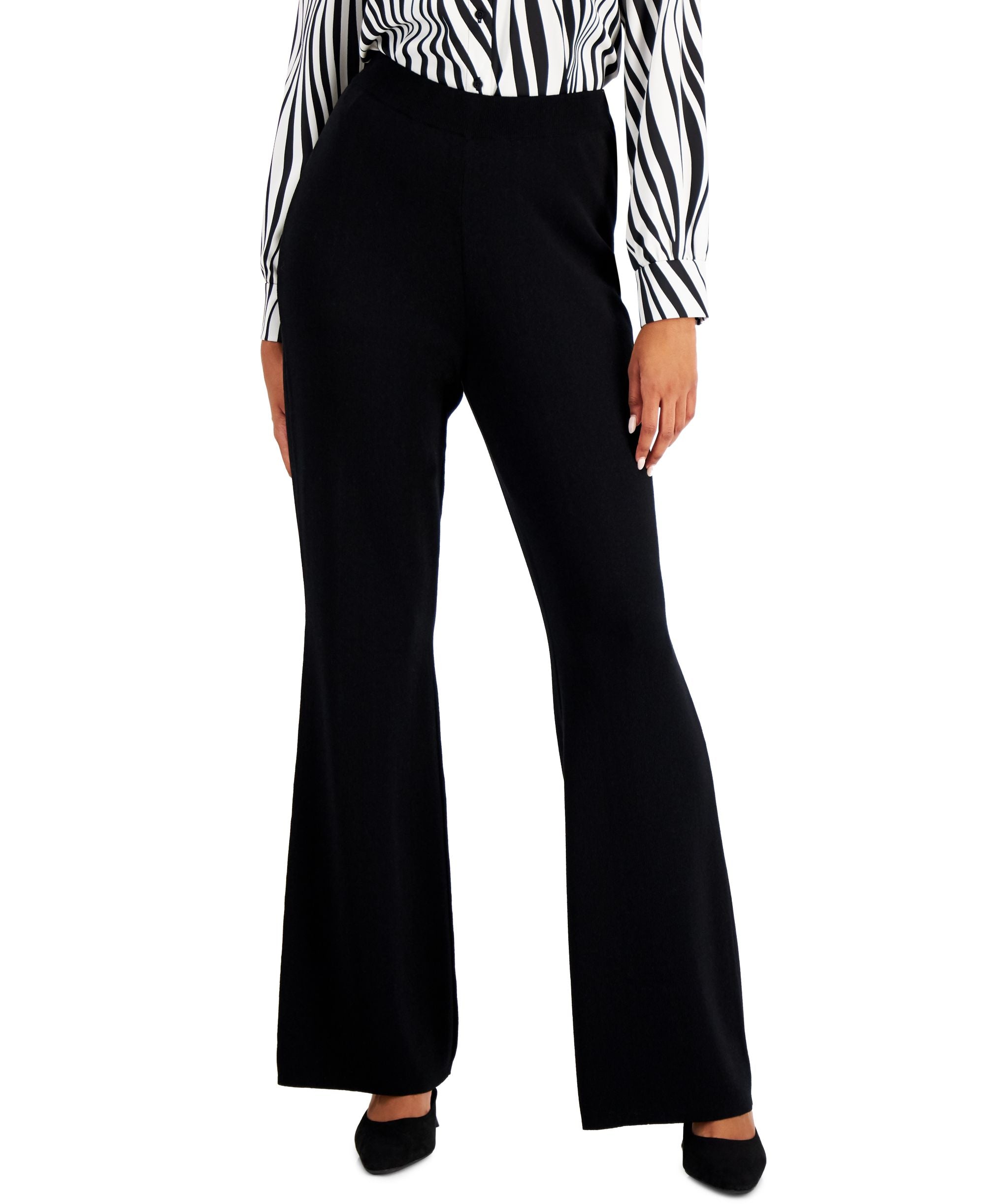 Alfani Ribbed Sweater Pants