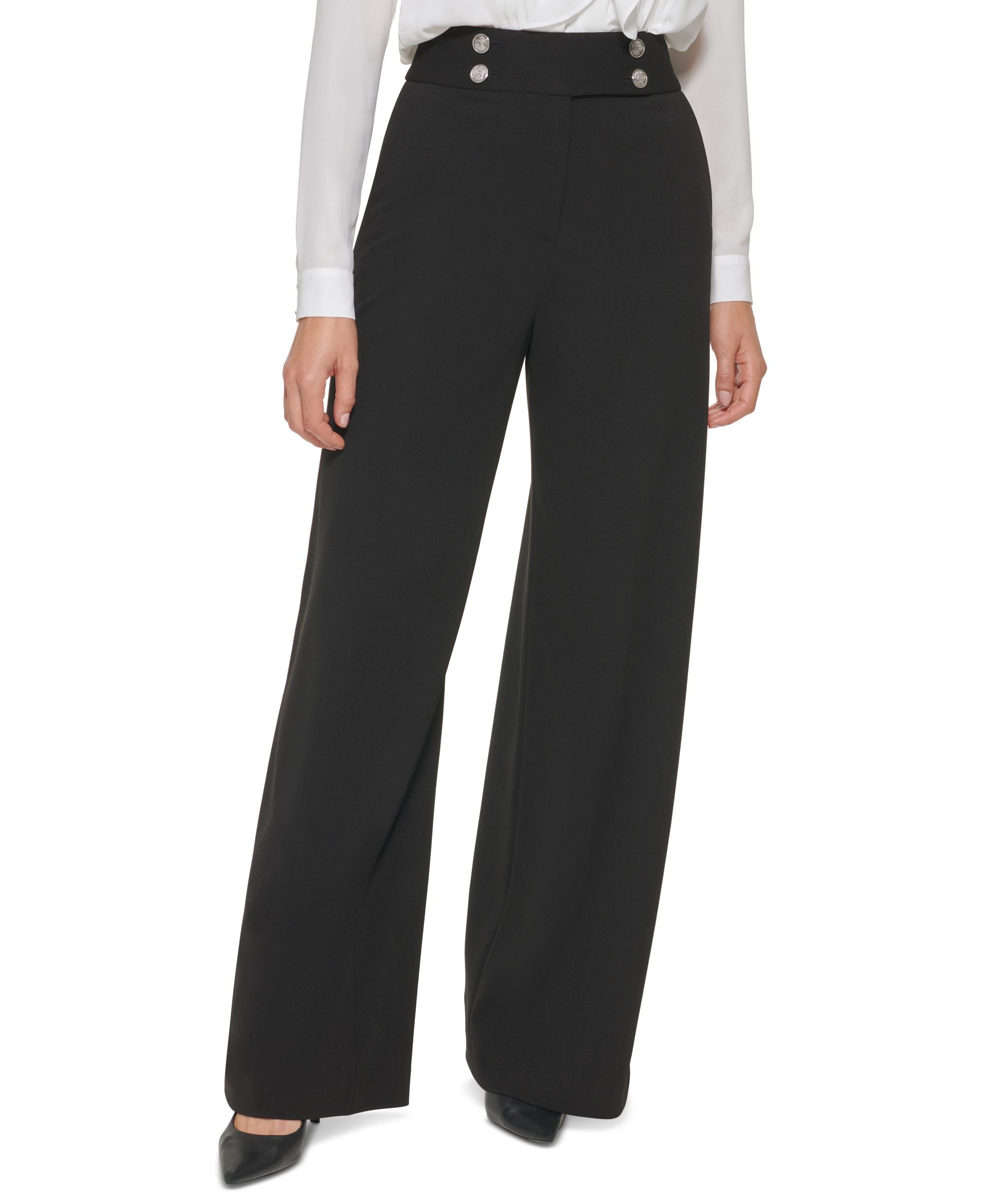Calvin Klein Petite Wide Leg Pants