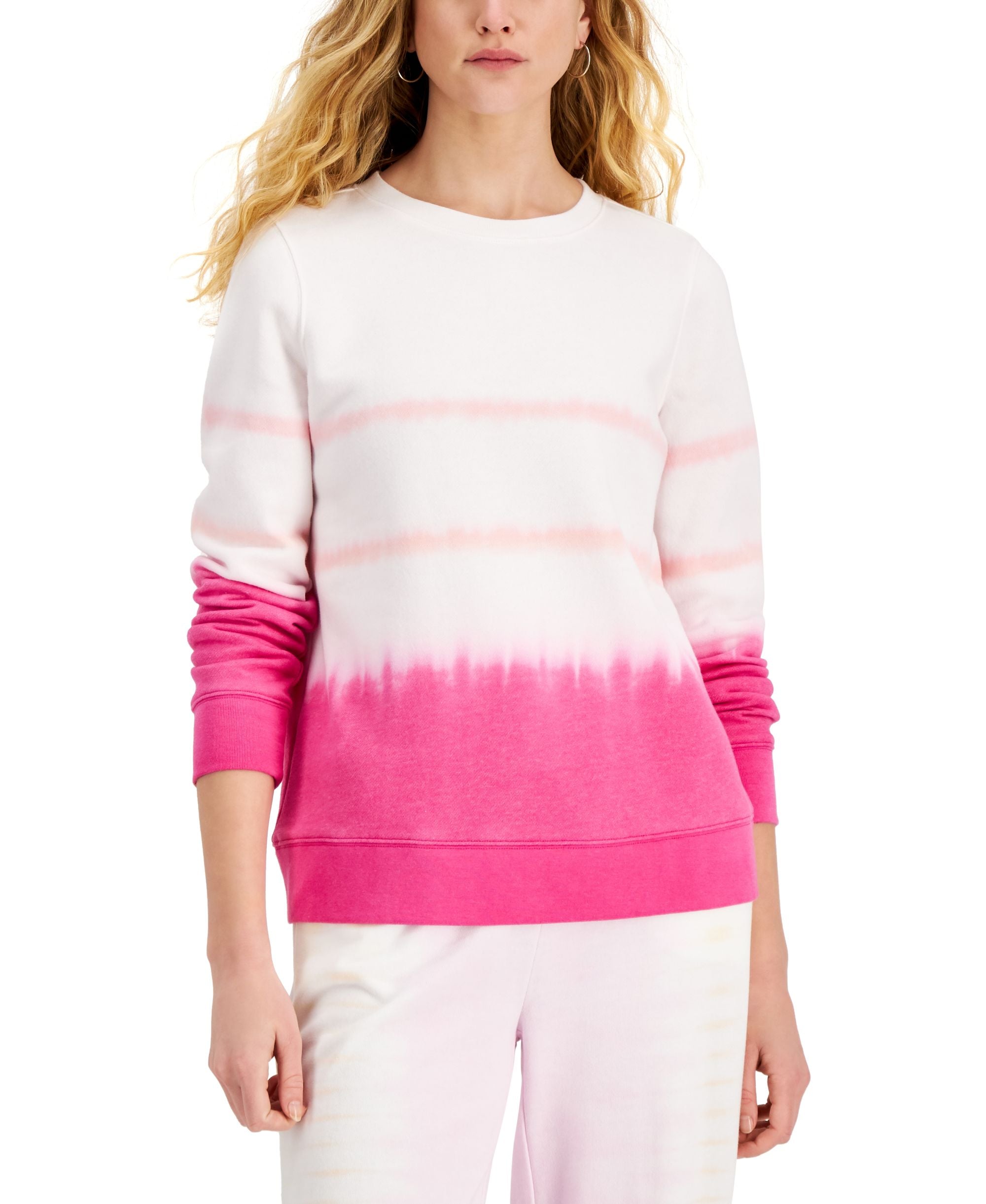 Style & Co Printed Sweatshirt