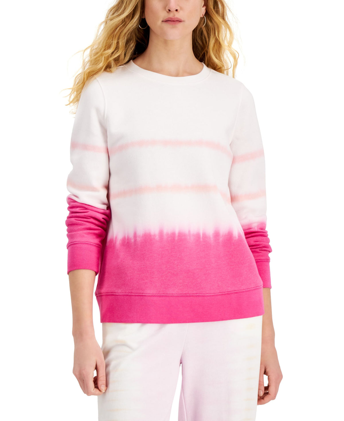 Style & Co Printed Sweatshirt