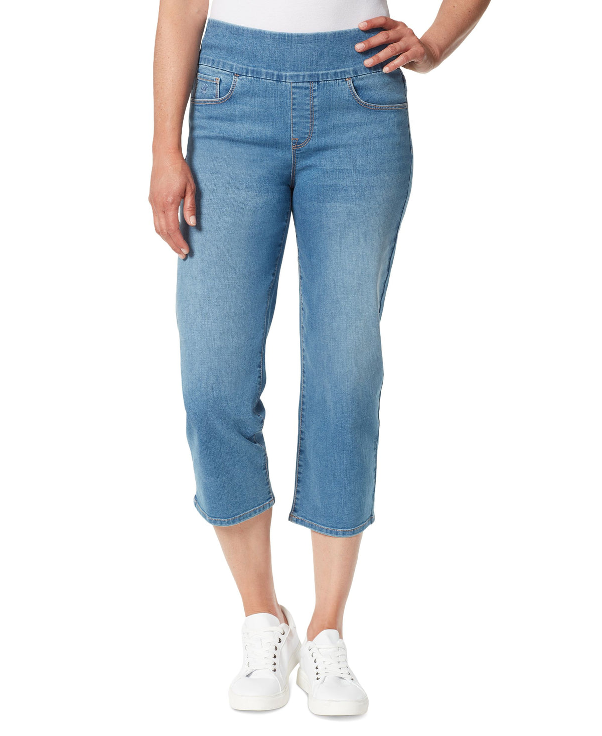 Gloria Vanderbilt Amanda Pull On Capri Jeans