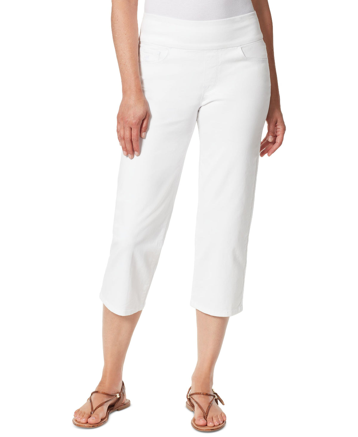 Gloria Vanderbilt Amanda Pull On Capri Jeans