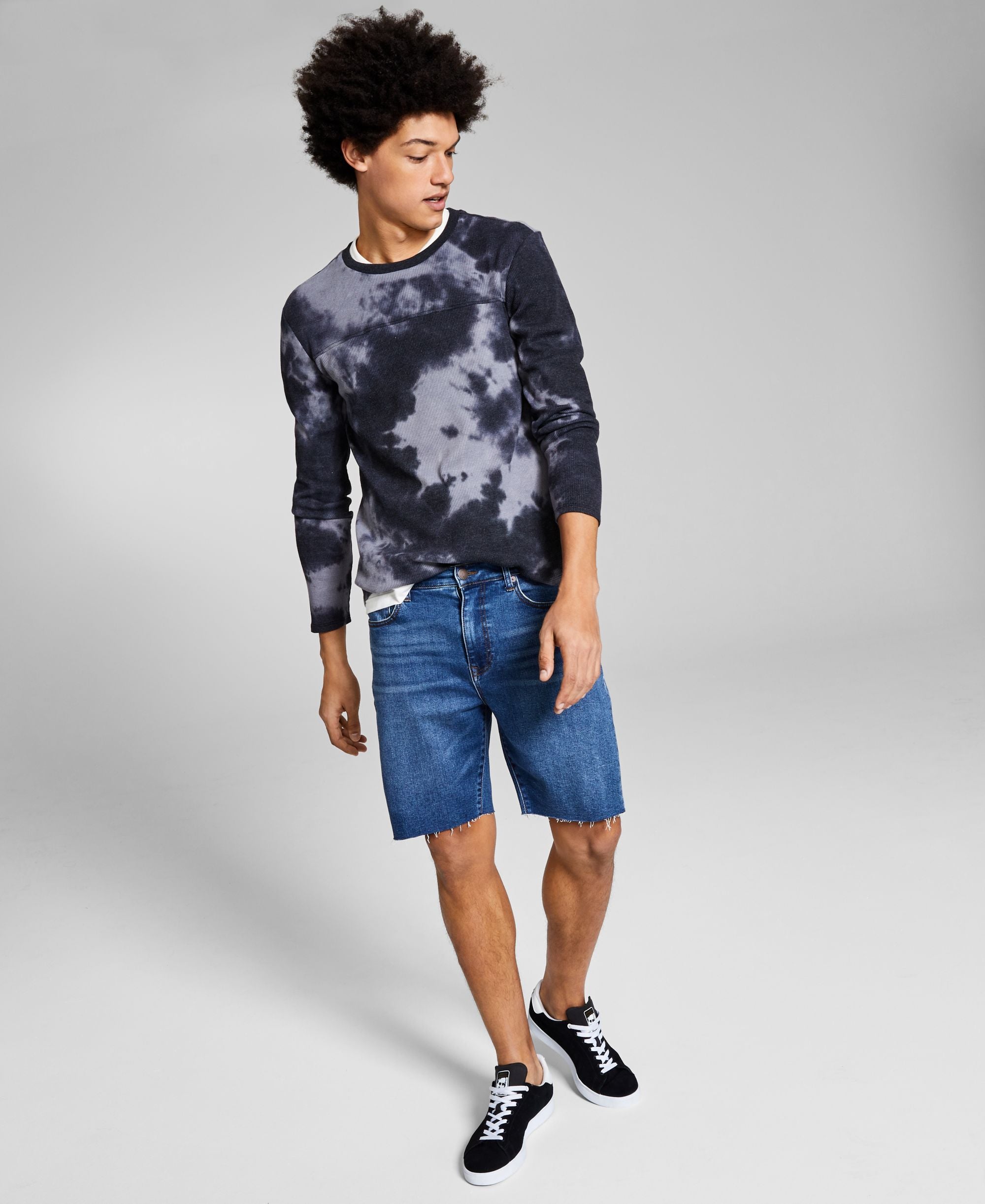 And Now This Men's 8 Denim Shorts"