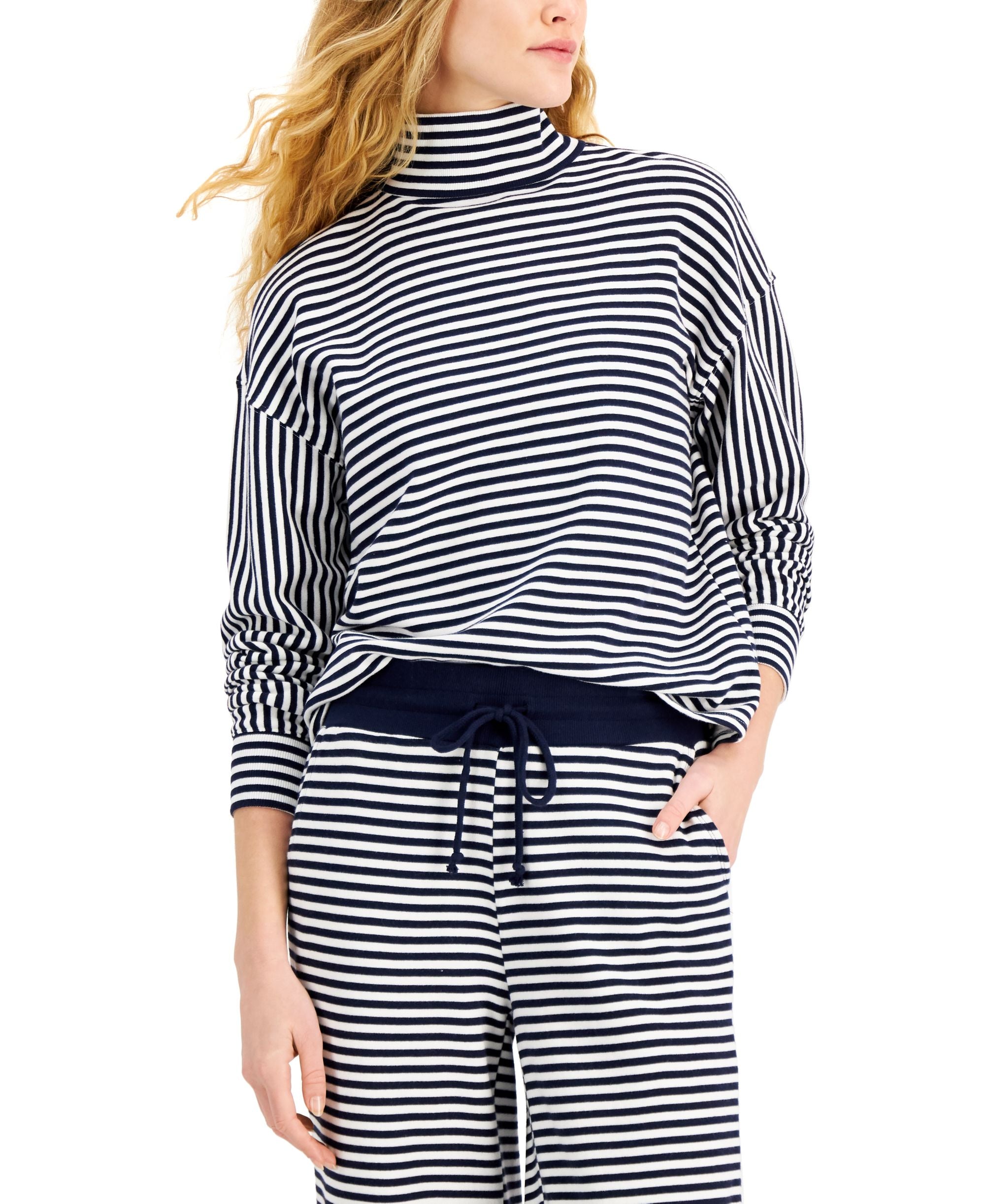 Style & Co Mock Neck Sweatshirt