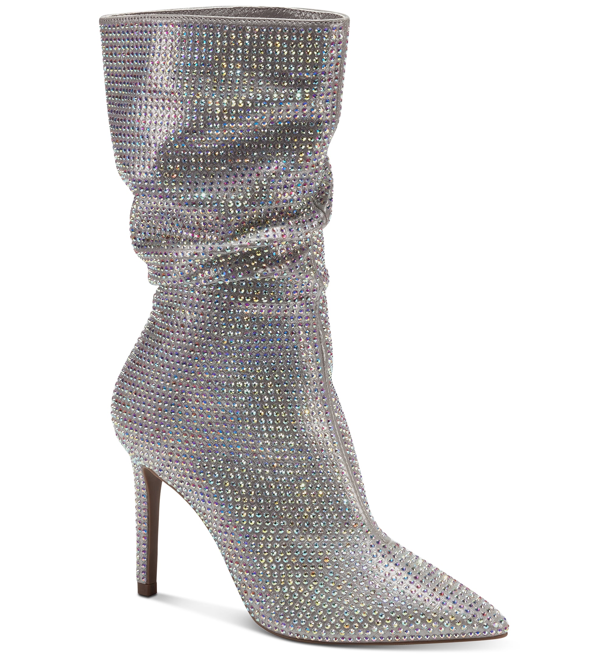 Women's Raquell Rhinestone Slouch Dress Boots
