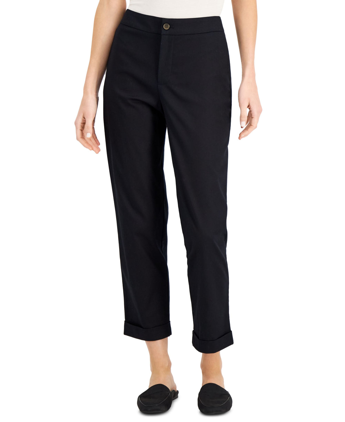 Charter Club Tummy Control Cuffed Ankle Pants