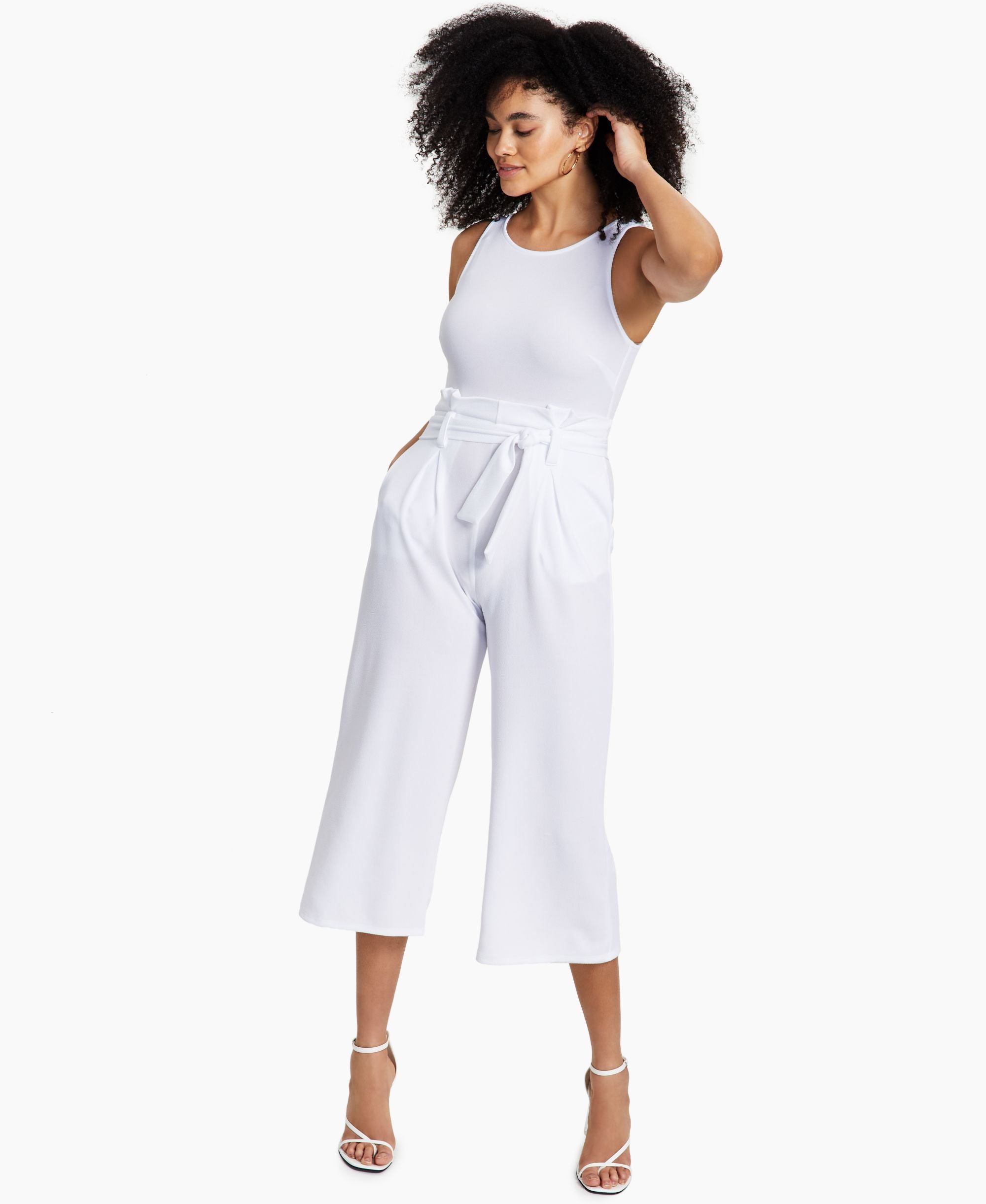 Tie-Front Jumpsuit