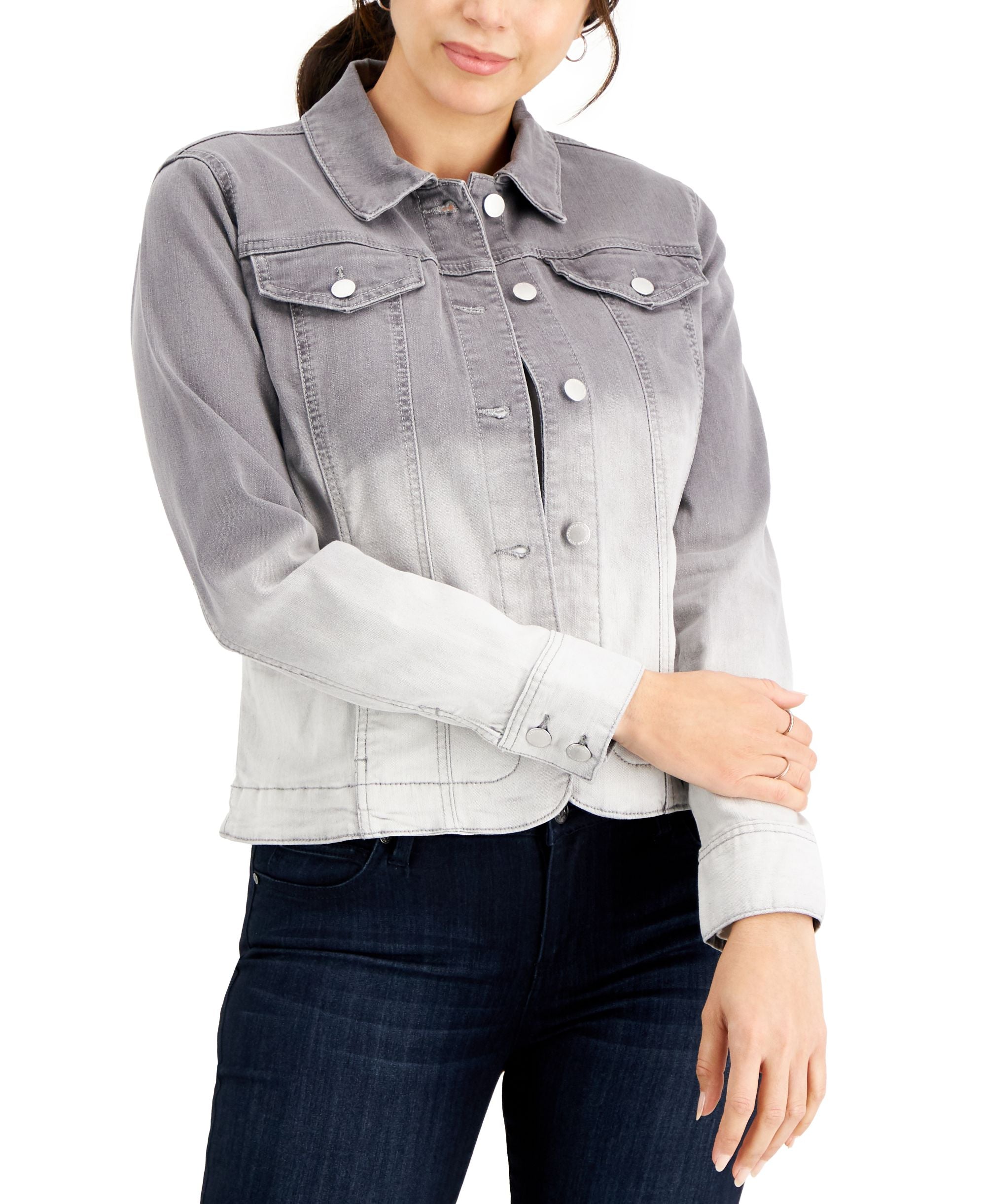 Charter Club Petite Ombre Jean Jacket