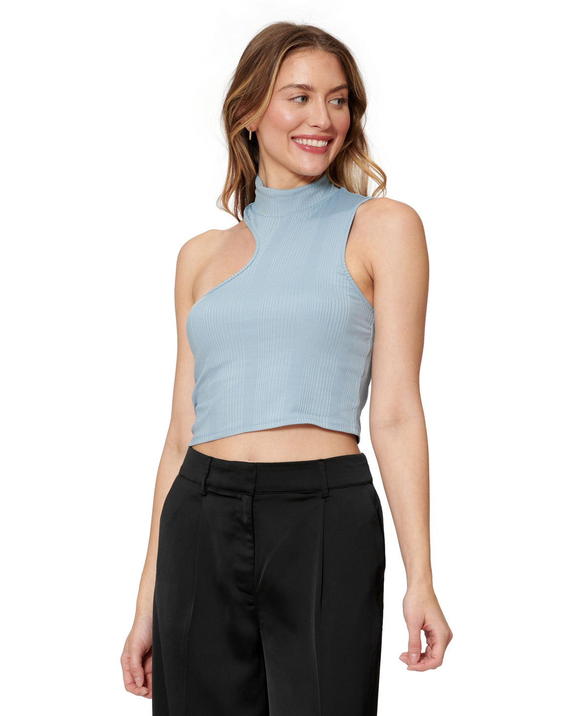 Sofia Richie Side Cutout Crop Top