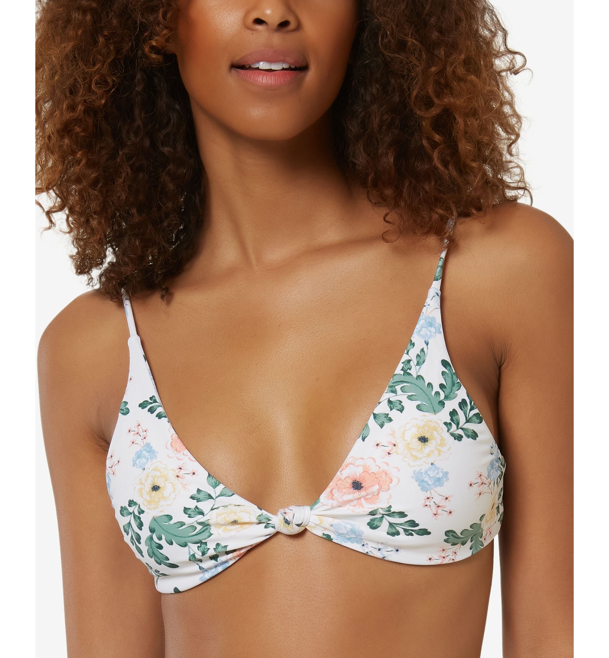 Juniors' Pismo Arabella Floral Bikini Top