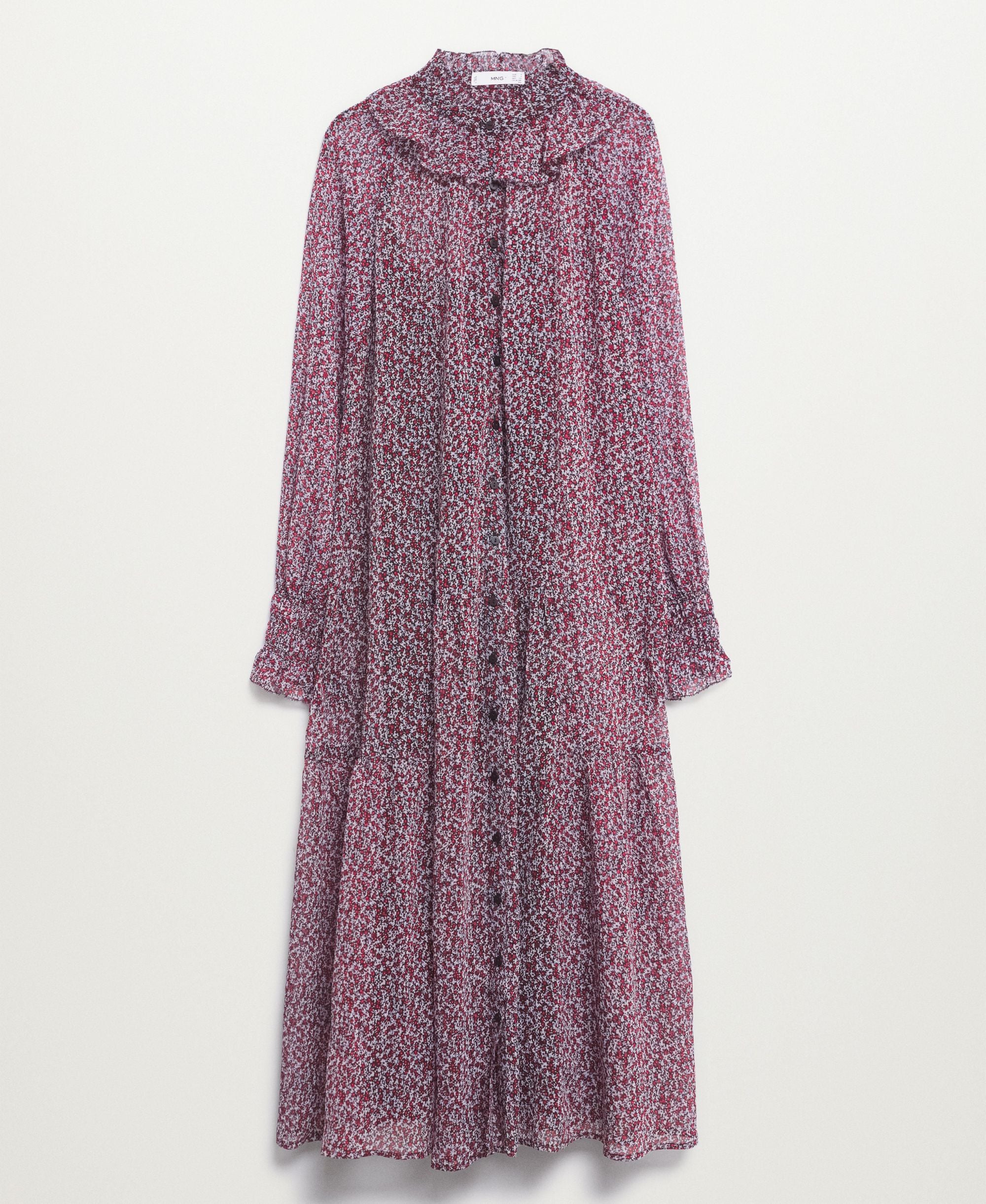 Mango Womens Floral Print Dress