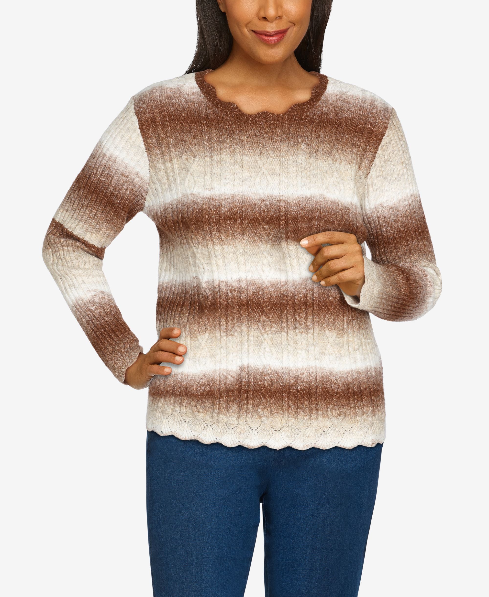 Petite Classics Ombre Sweater