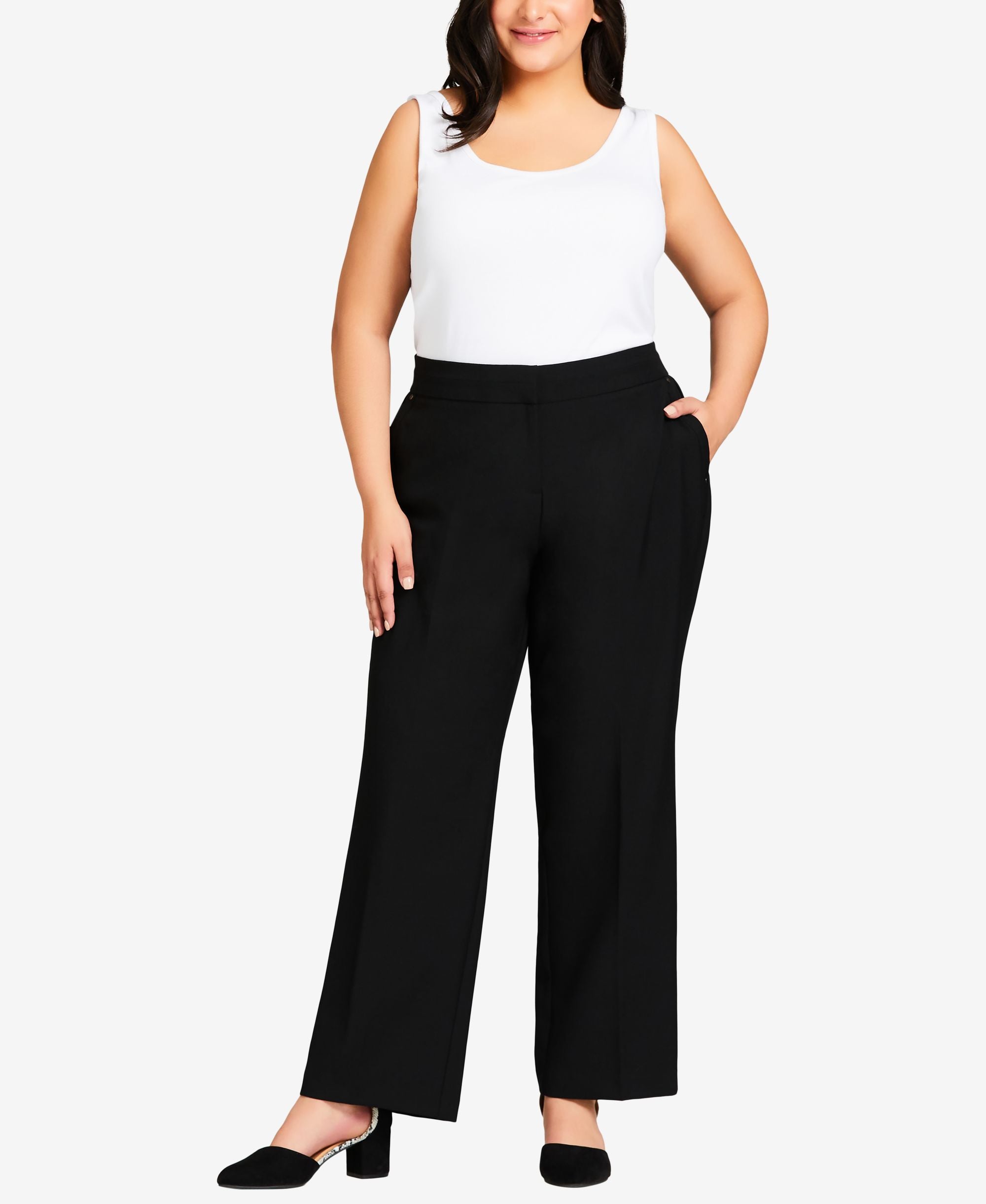 Plus Size Cool Hand Curvy Average Pants