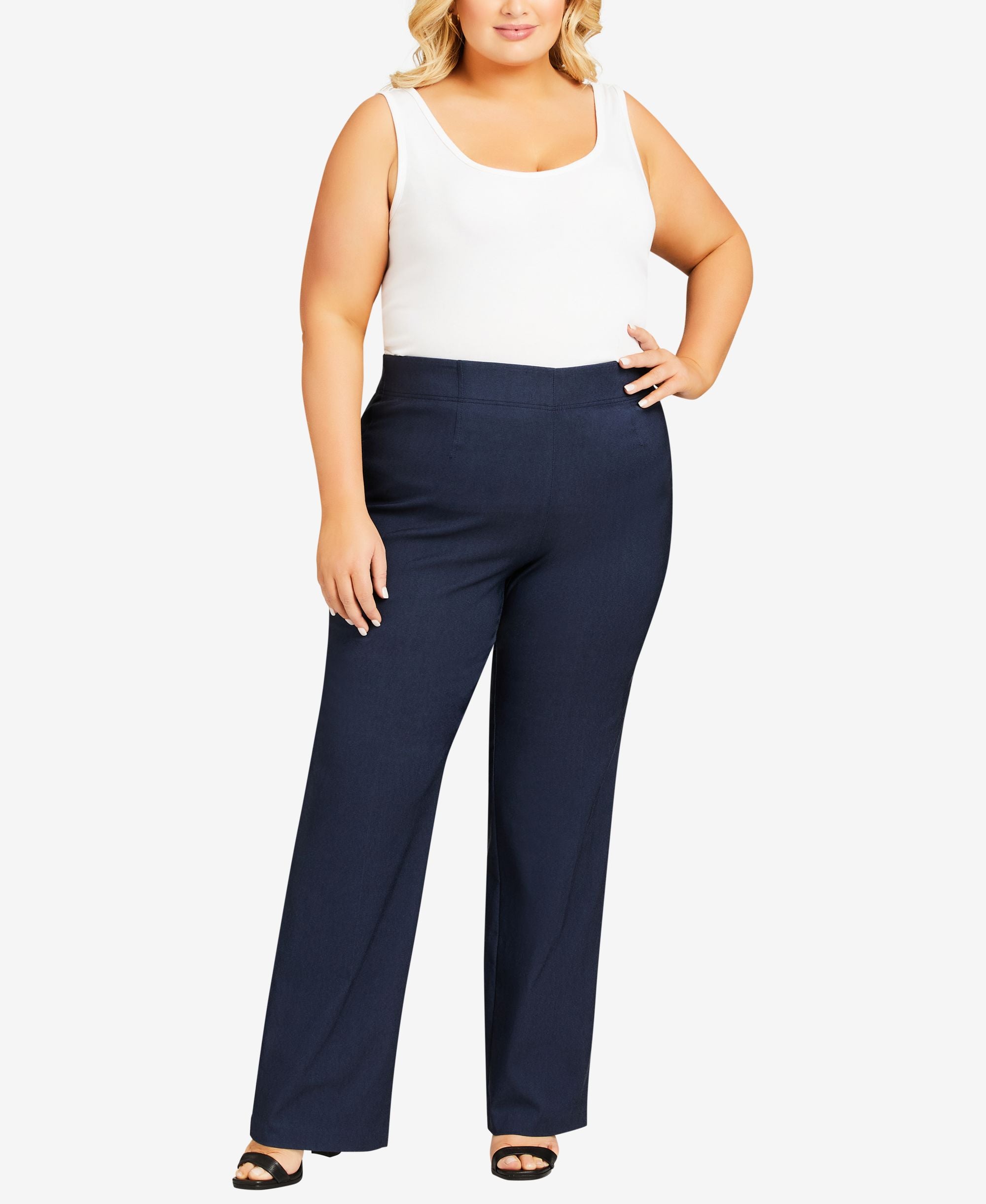 Plus Size Super Stretch Bootcut Tall Pants