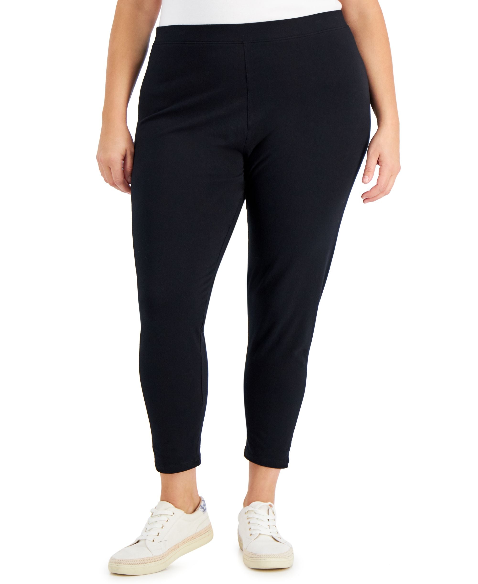 Karen Scott Plus Size 2 Pk. Leggings