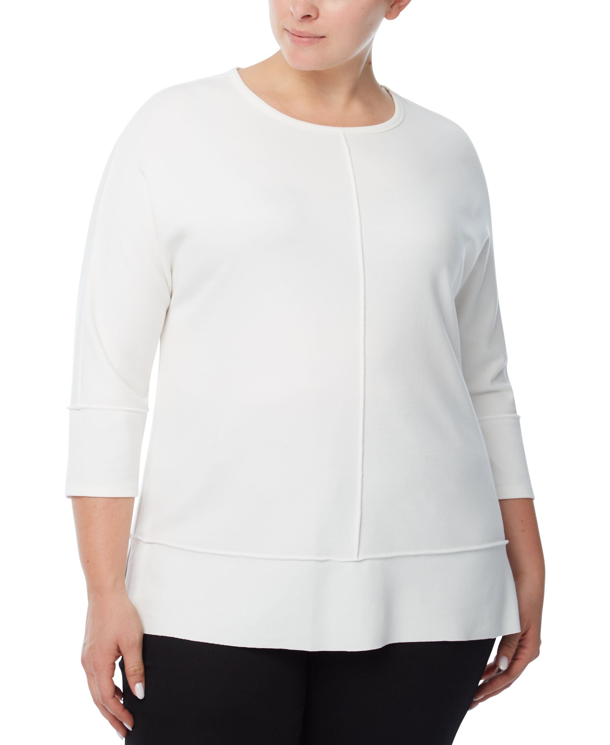 Jones New York Plus Size Dolman Sleeve Tunic