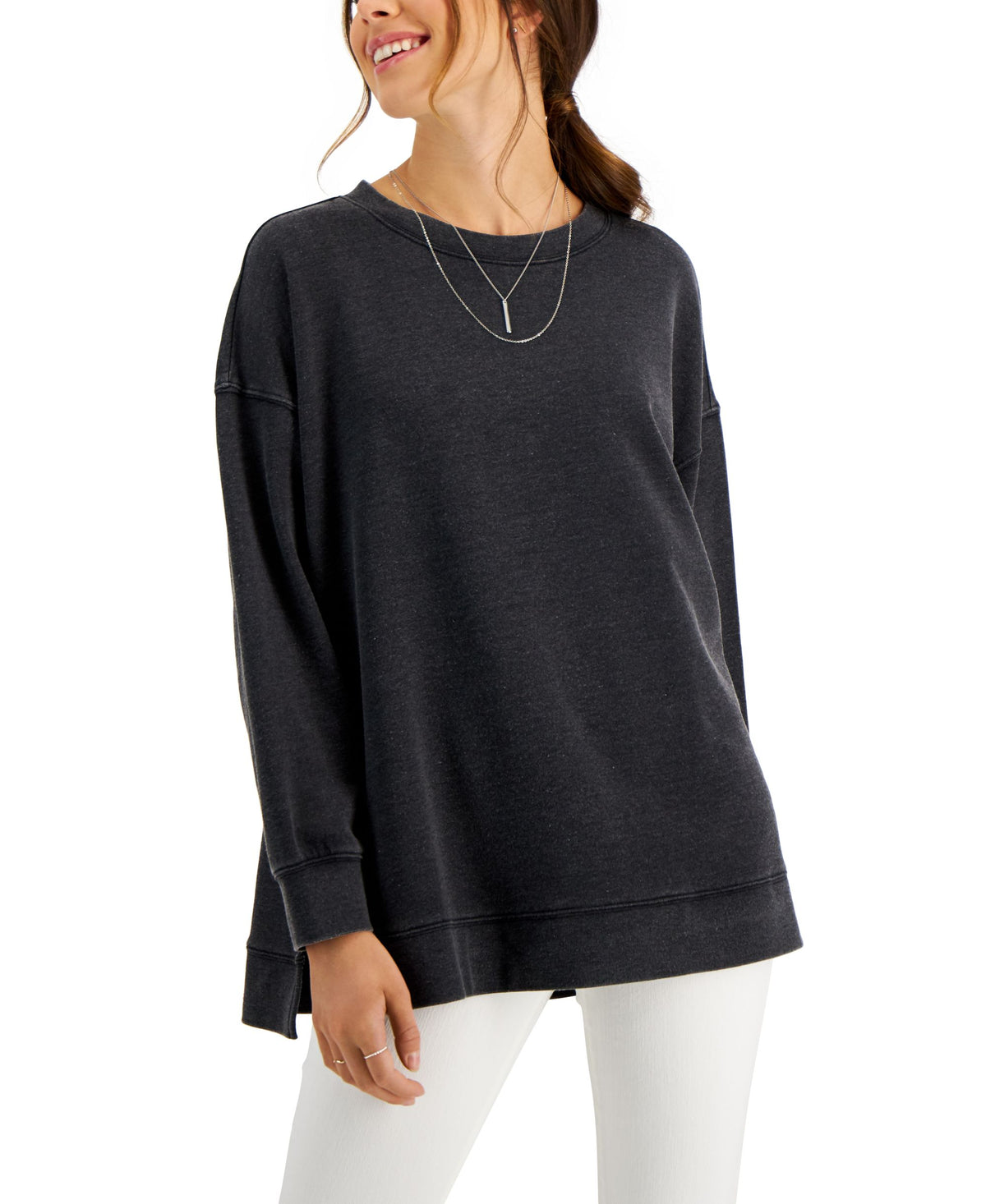 Style & Co Oversized Sweatshirt