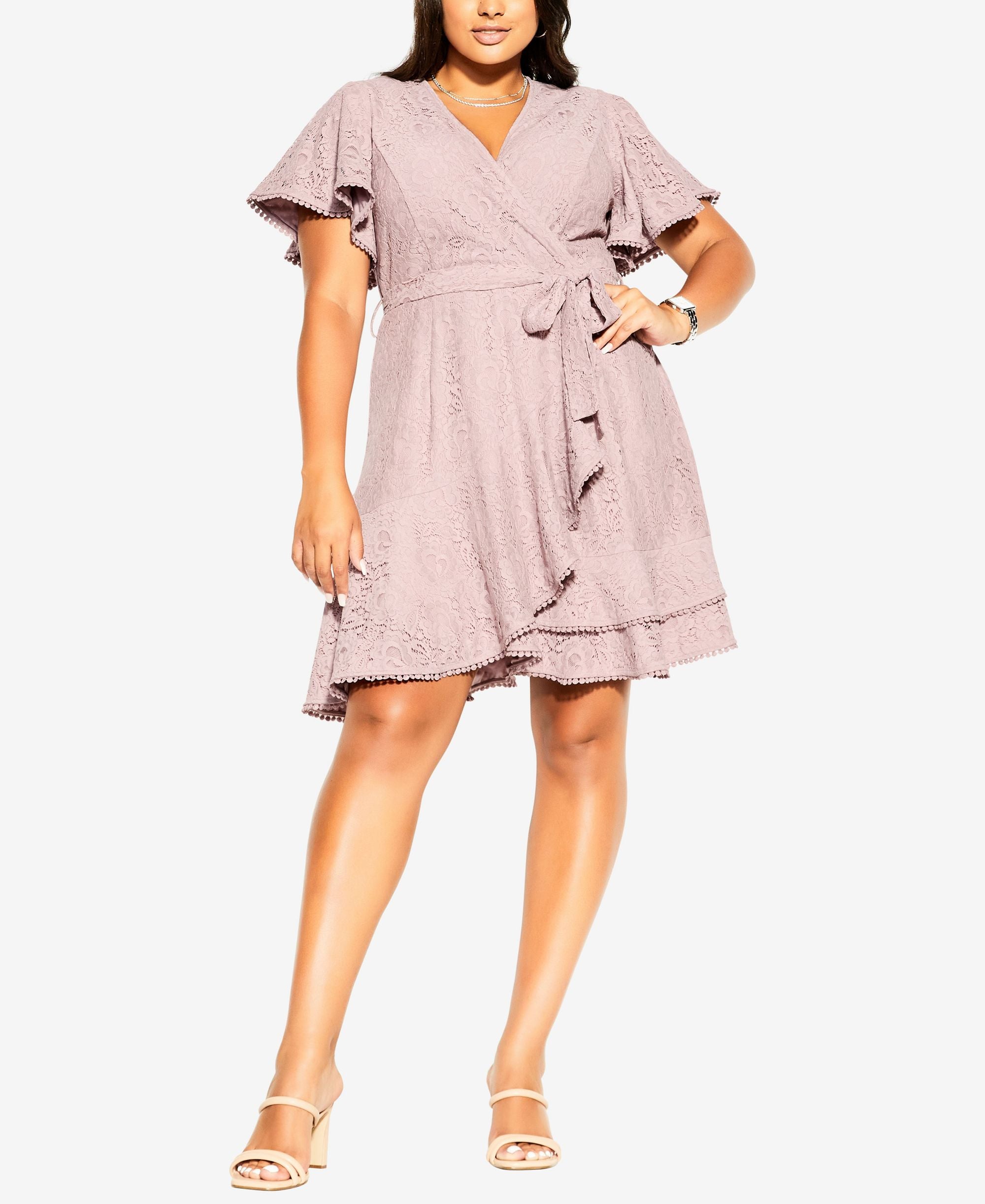City Chic Trendy Plus Sweet Luv Dress