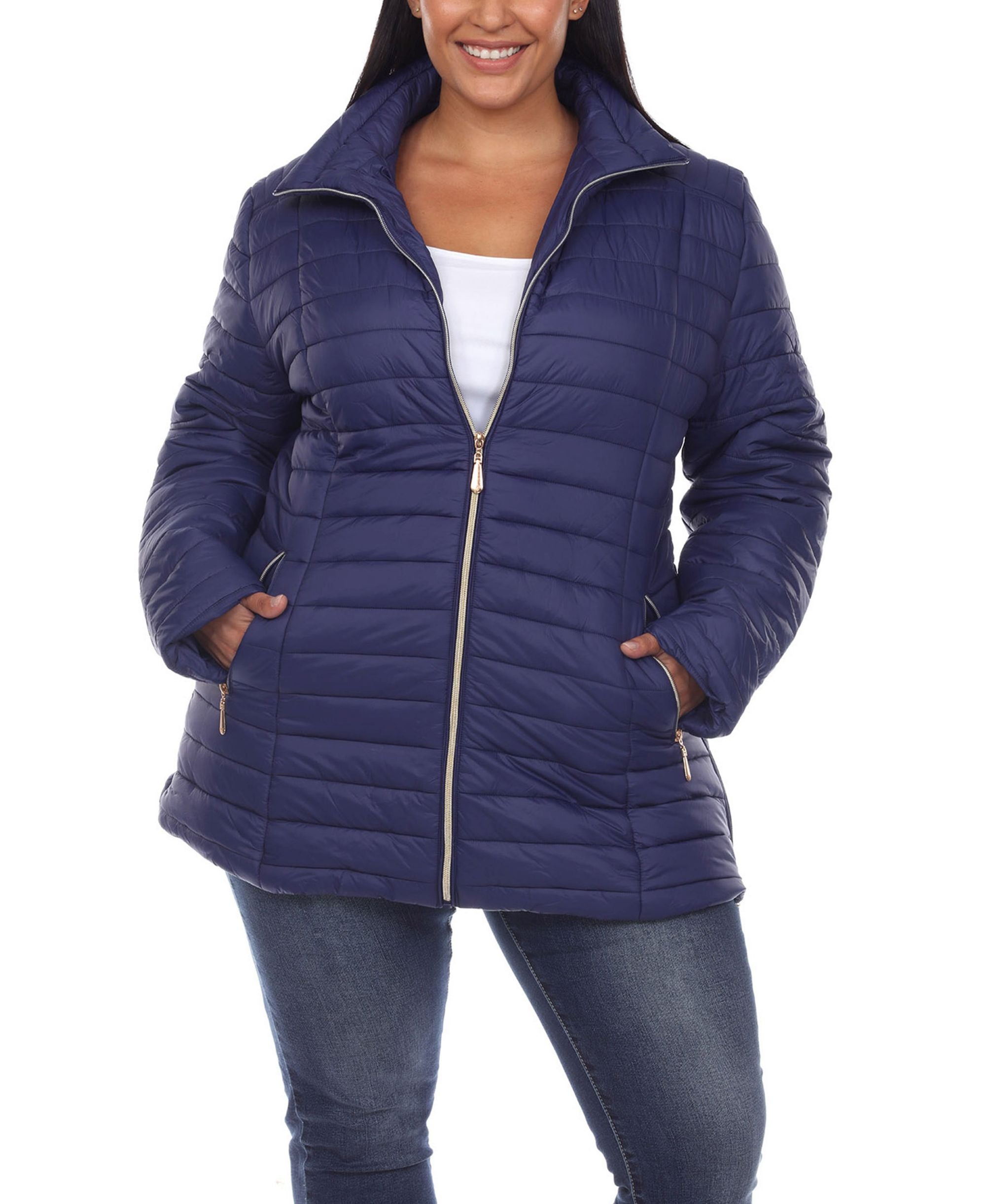 Plus Size Puffer Coat