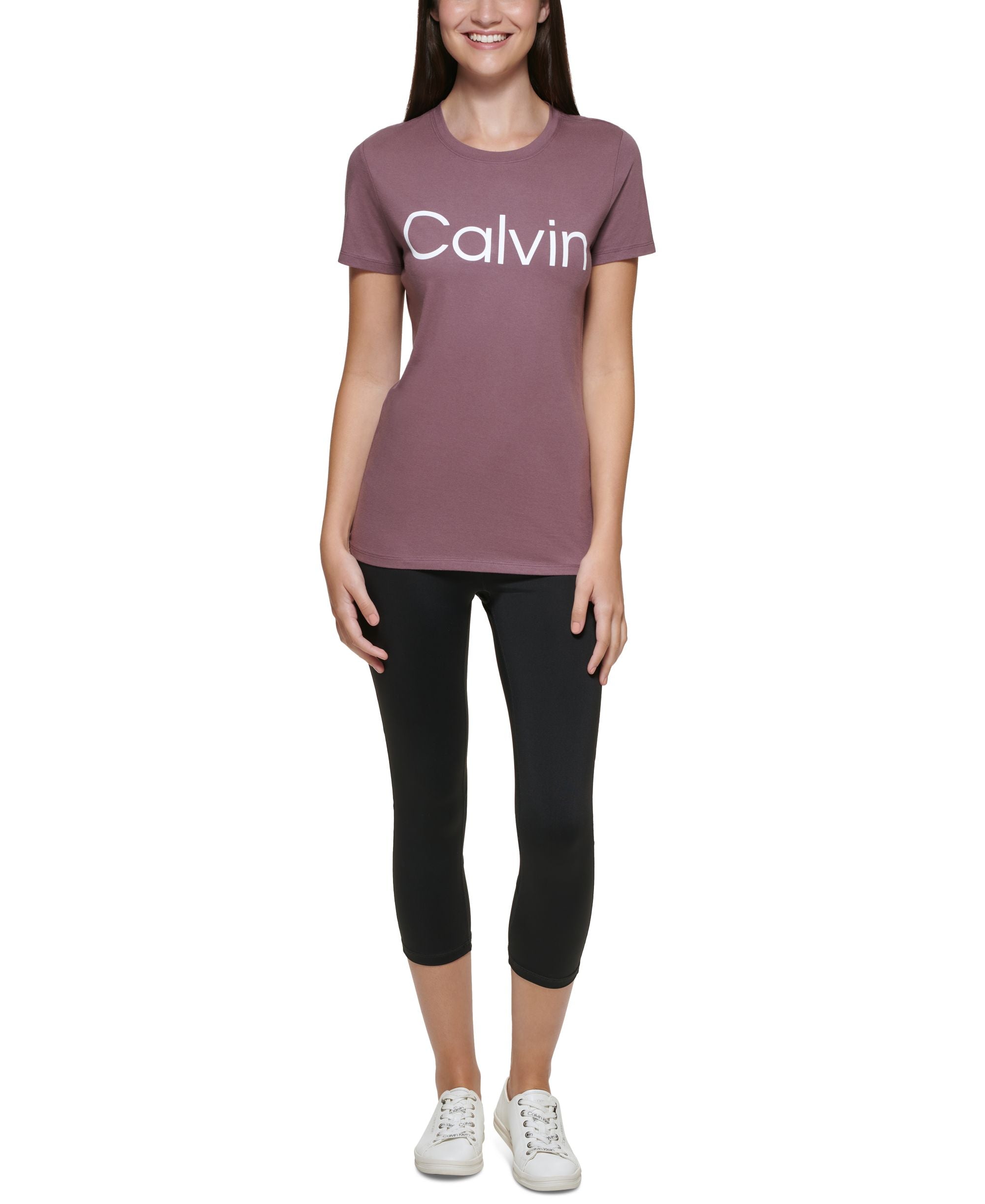 Calvin Klein Performance Womens Logo T-Shirt