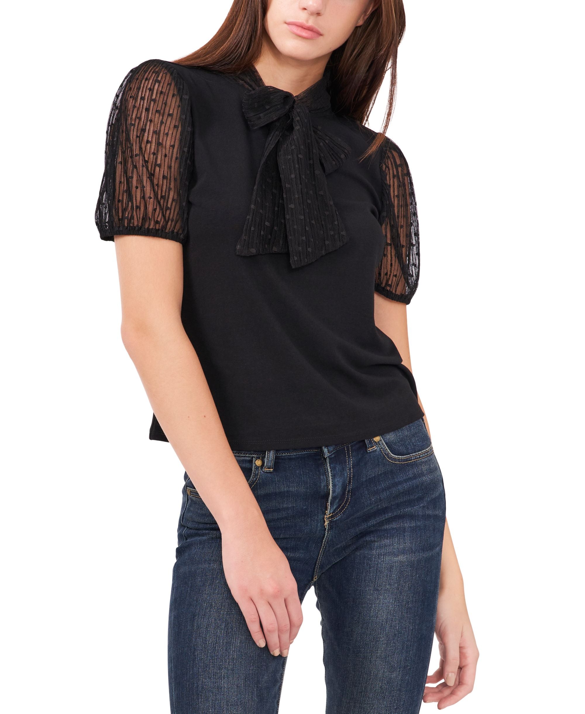 Riley Rae Mixed Media Top