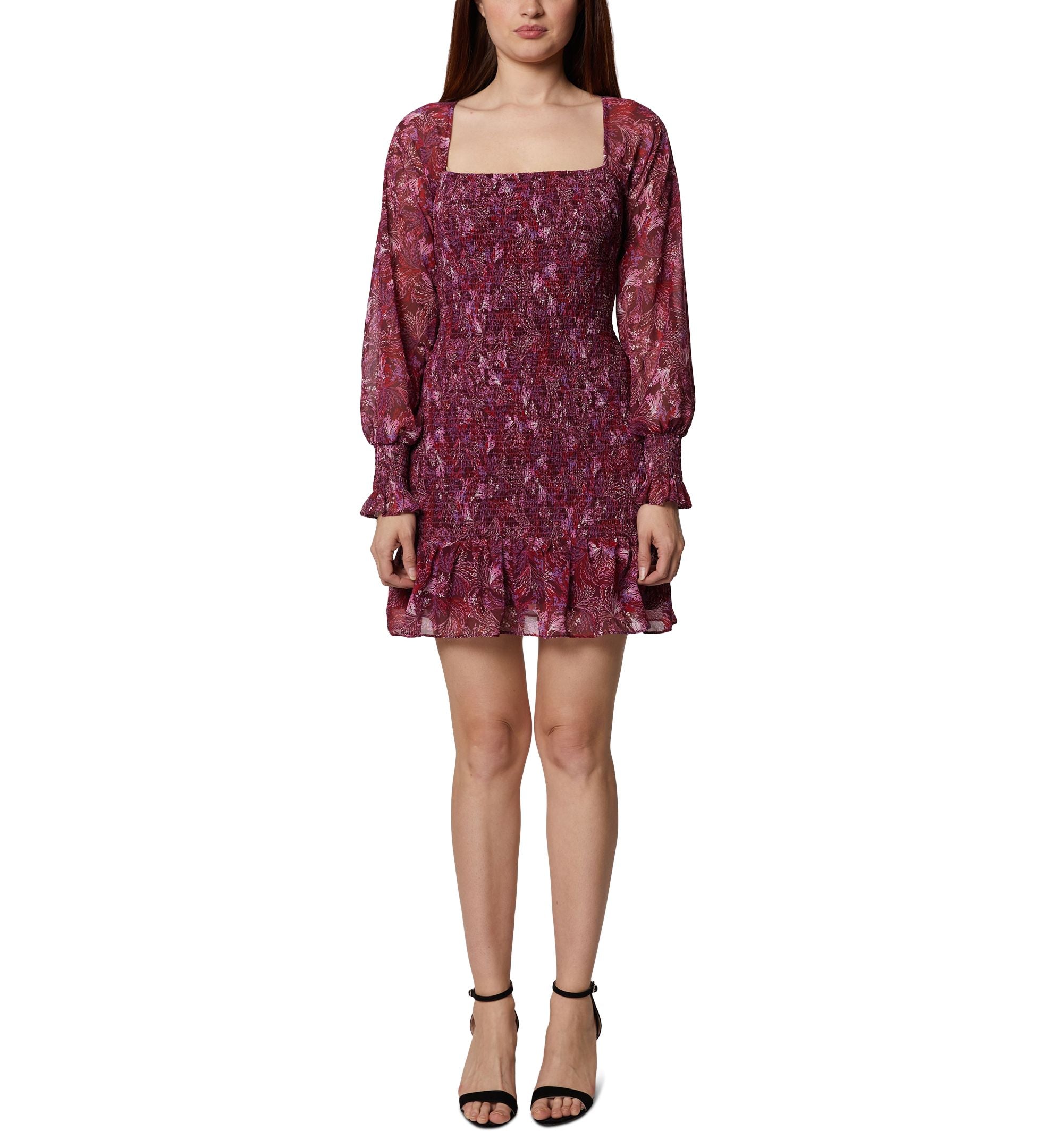 BCBGeneration Smocked Mini Dress