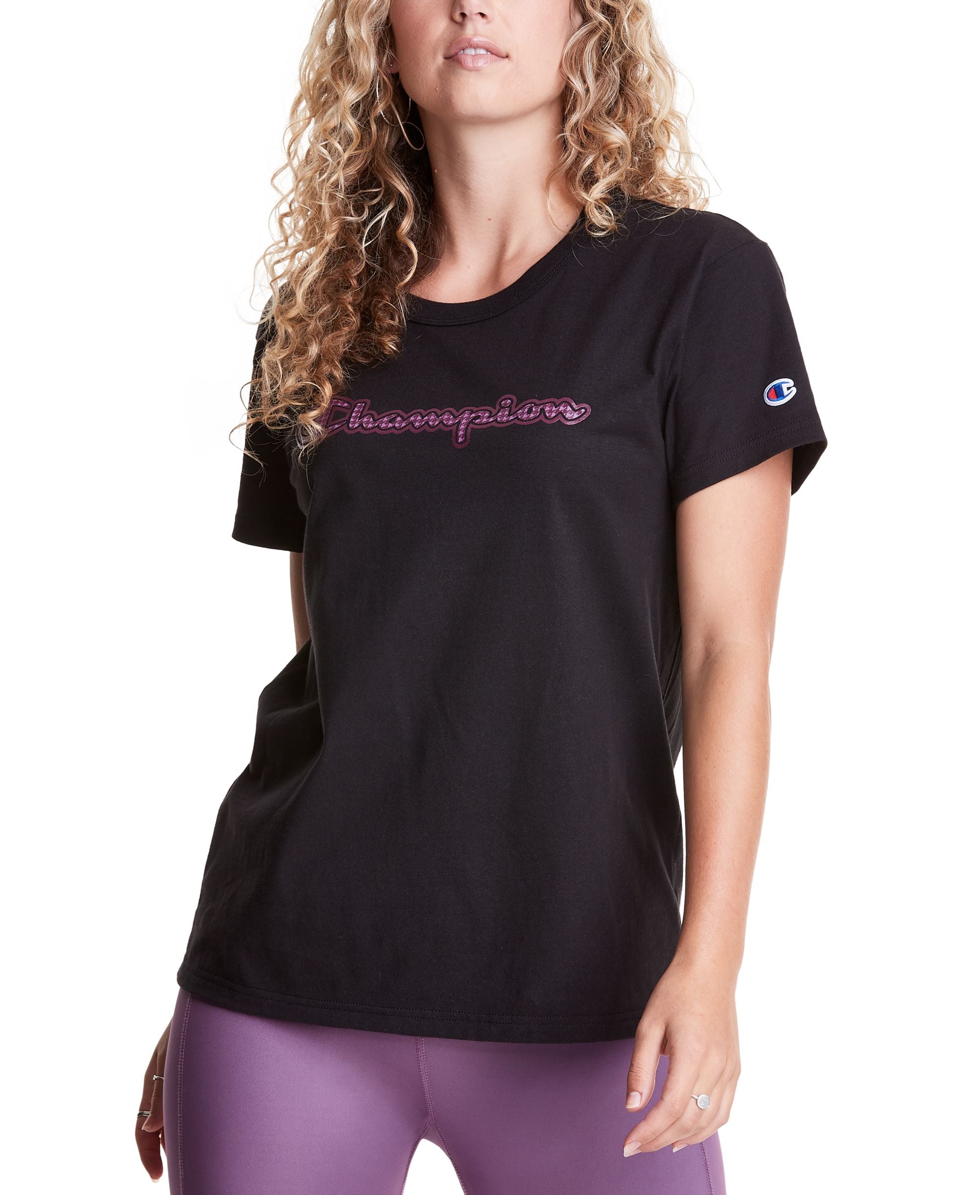 Women's Boyfriend Logo Cotton T-Shirt