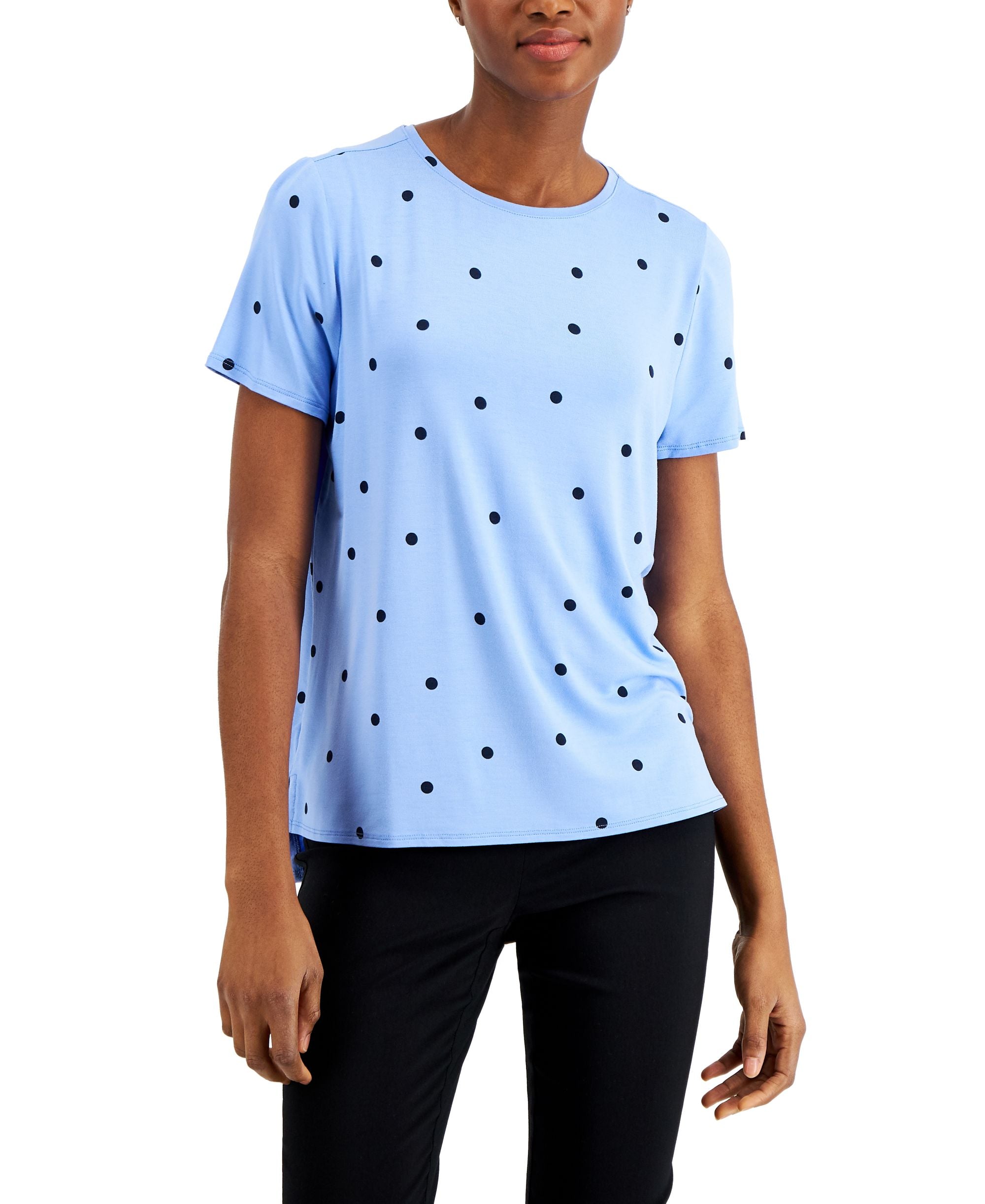 Alfani Printed Crewneck T-Shirt
