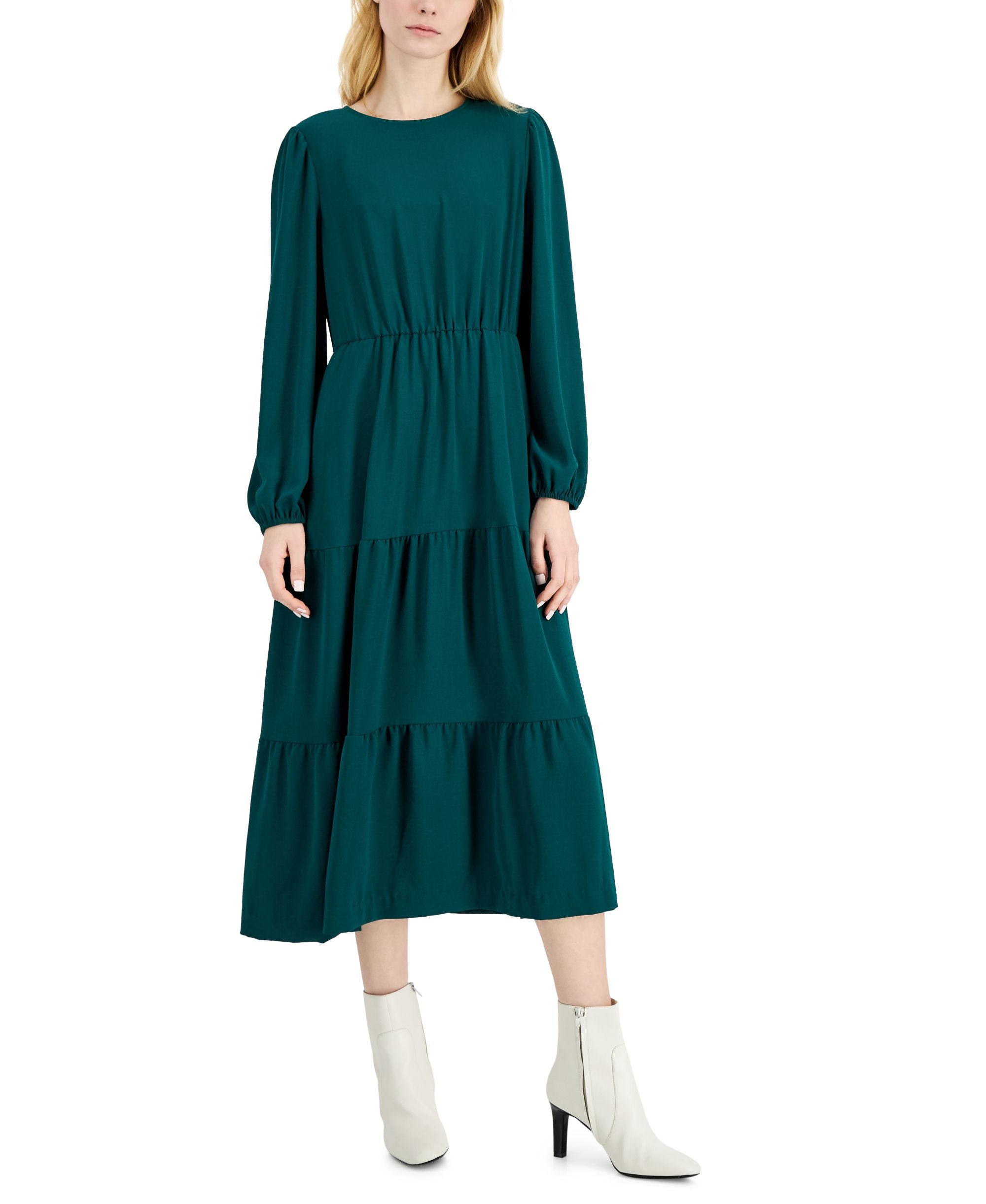 Alfani Tiered Midi Dress
