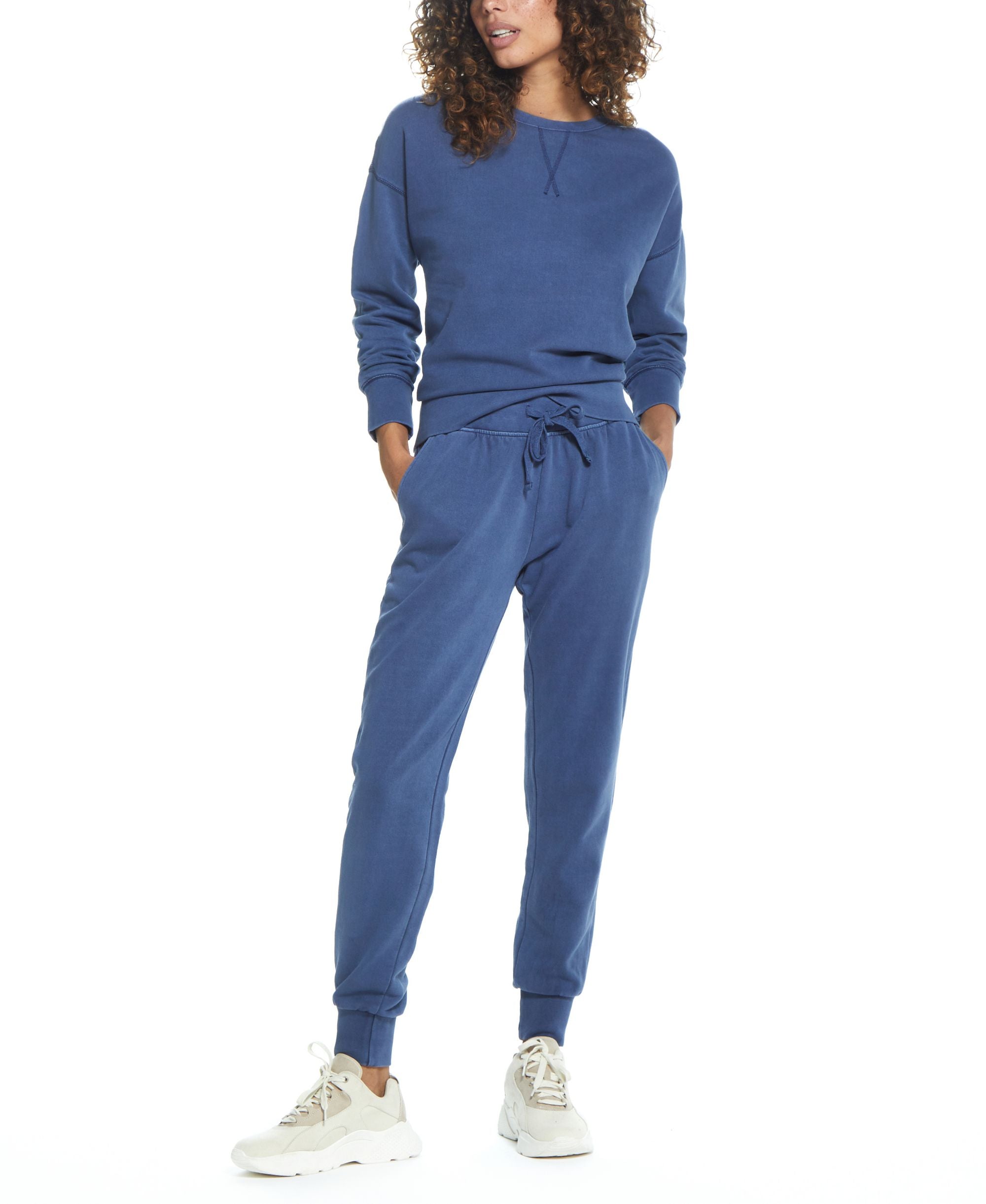 Womens Sun Washed French Terry Jogger