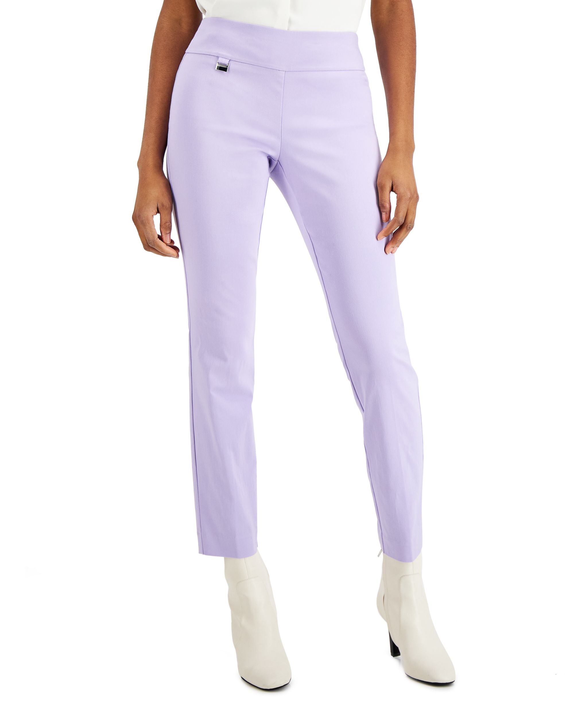 Alfani Plus Size Tummy Control Pull On Skinny Pants
