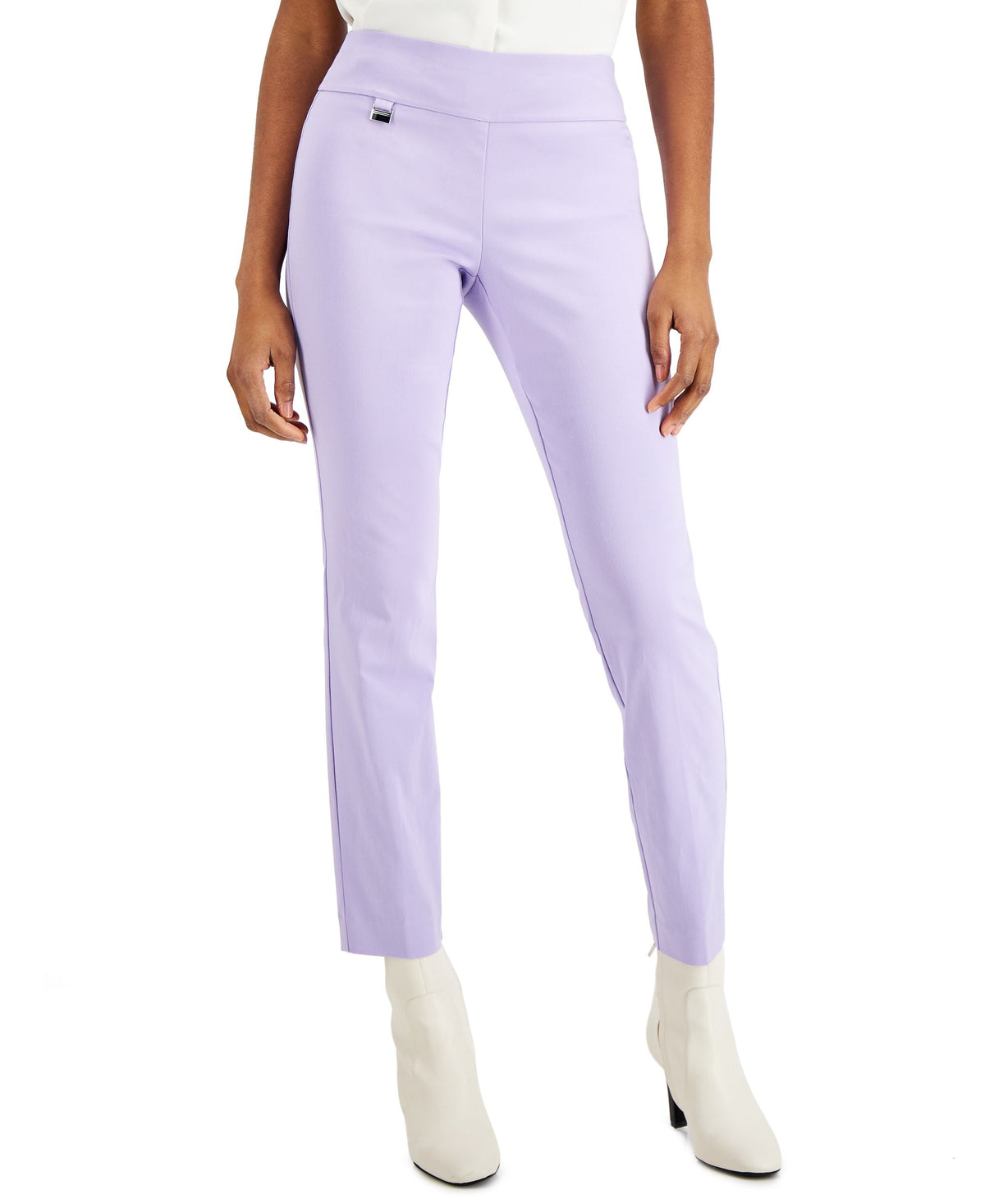Alfani Plus Size Tummy Control Pull On Skinny Pants