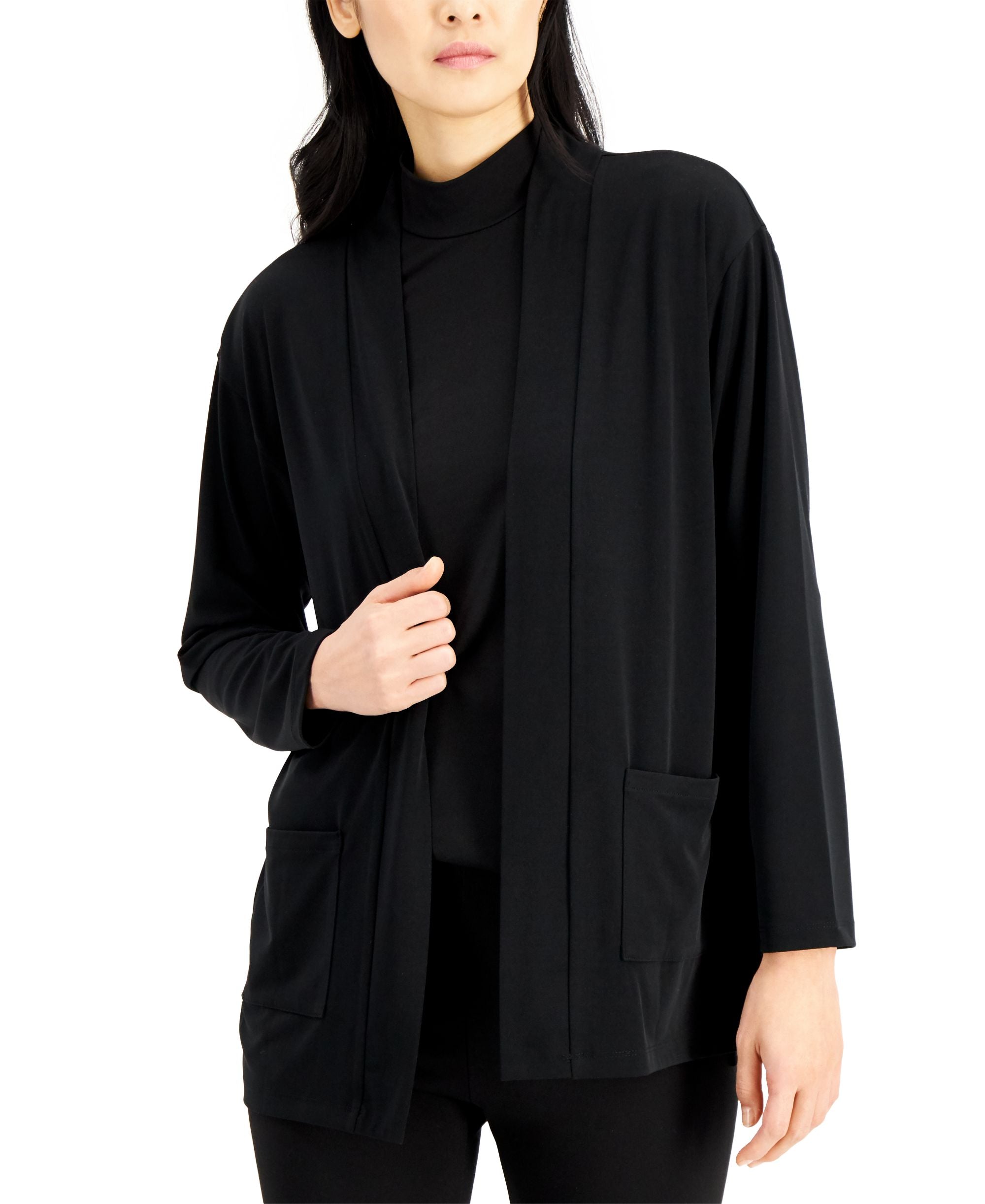 Alfani Open Front Cardigan
