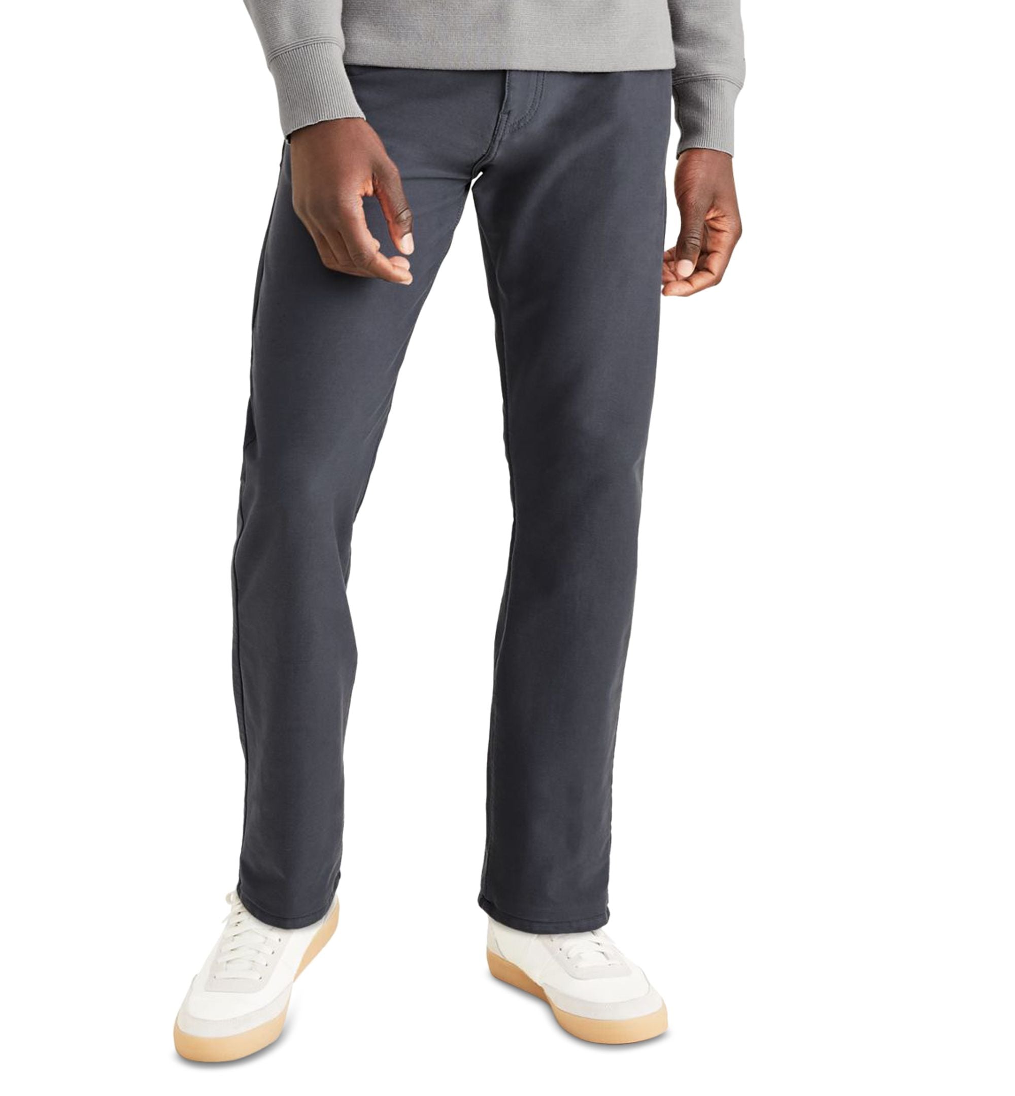 Men's Straight-Fit Comfort Knit Jean-Cut Pants