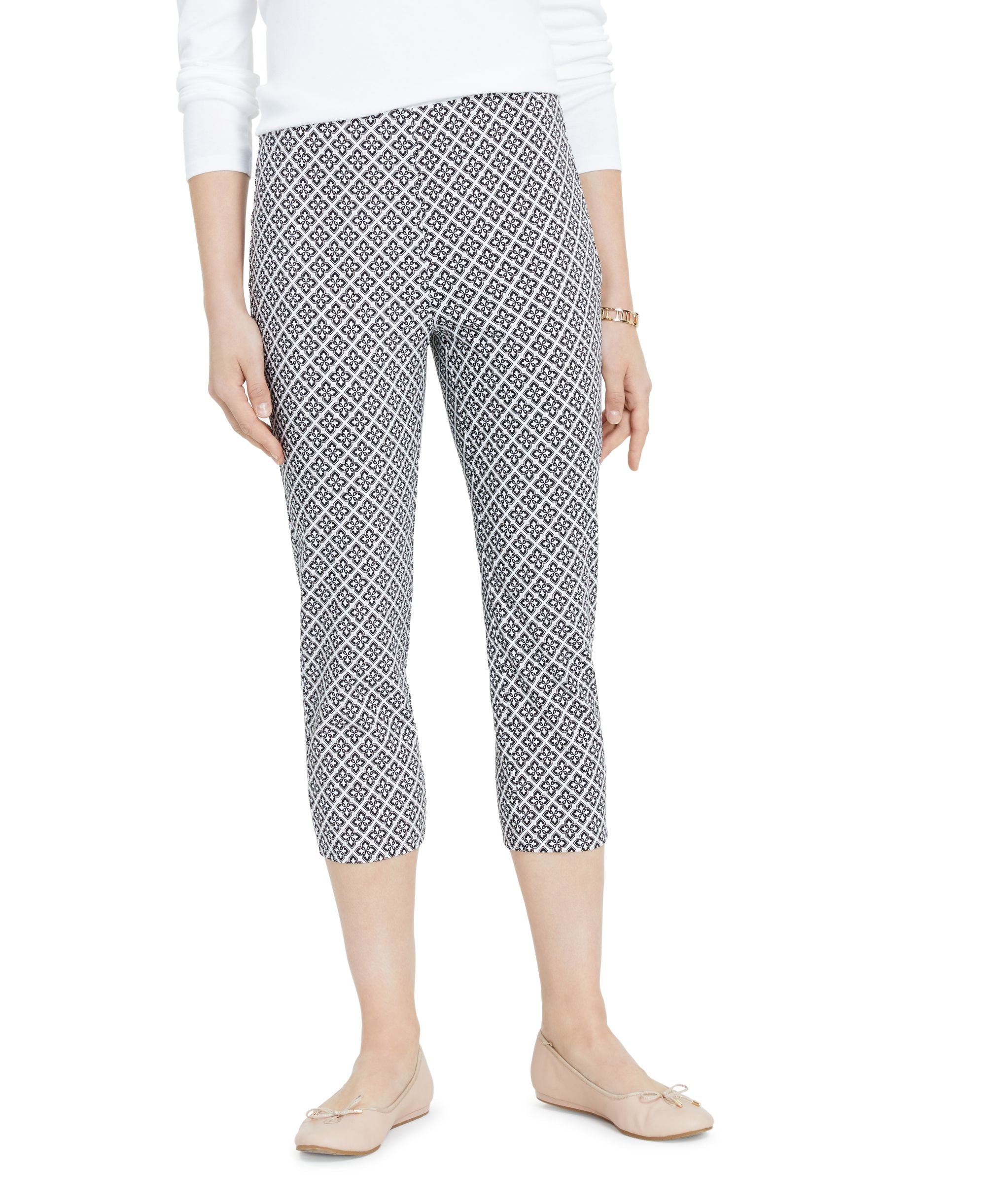 Charter Club Petite Tummy Control Capri Pants