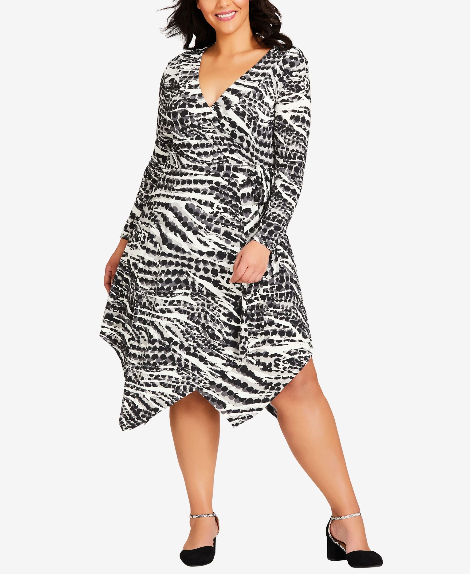 Plus Size Sofia Wrap Dress