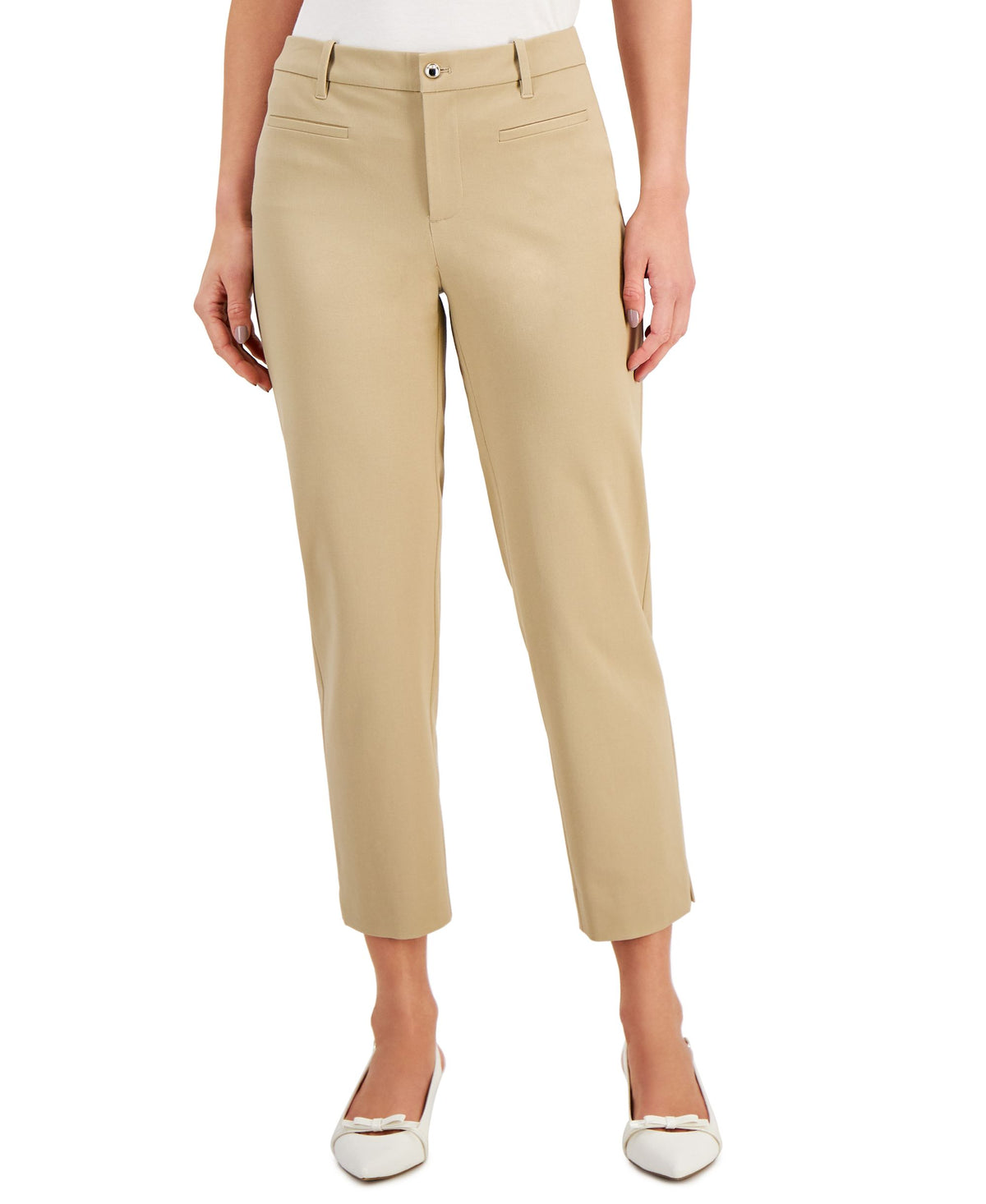 Charter Club Slim Leg Ankle Pants
