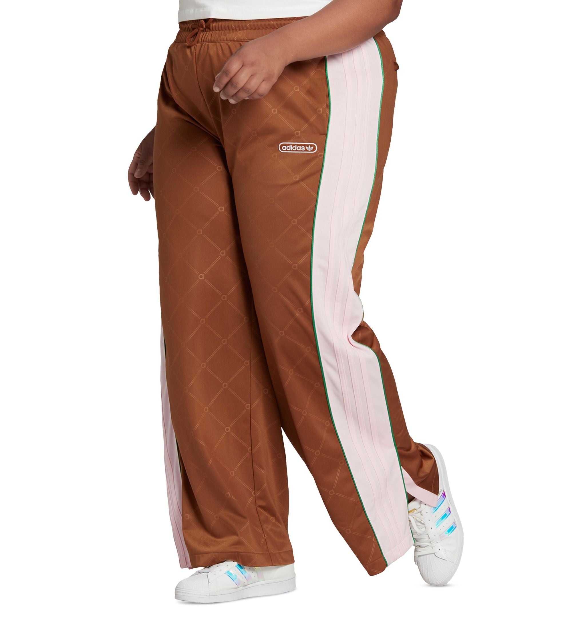 Adidas Originals Plus Size Colorblocked Sweatpants