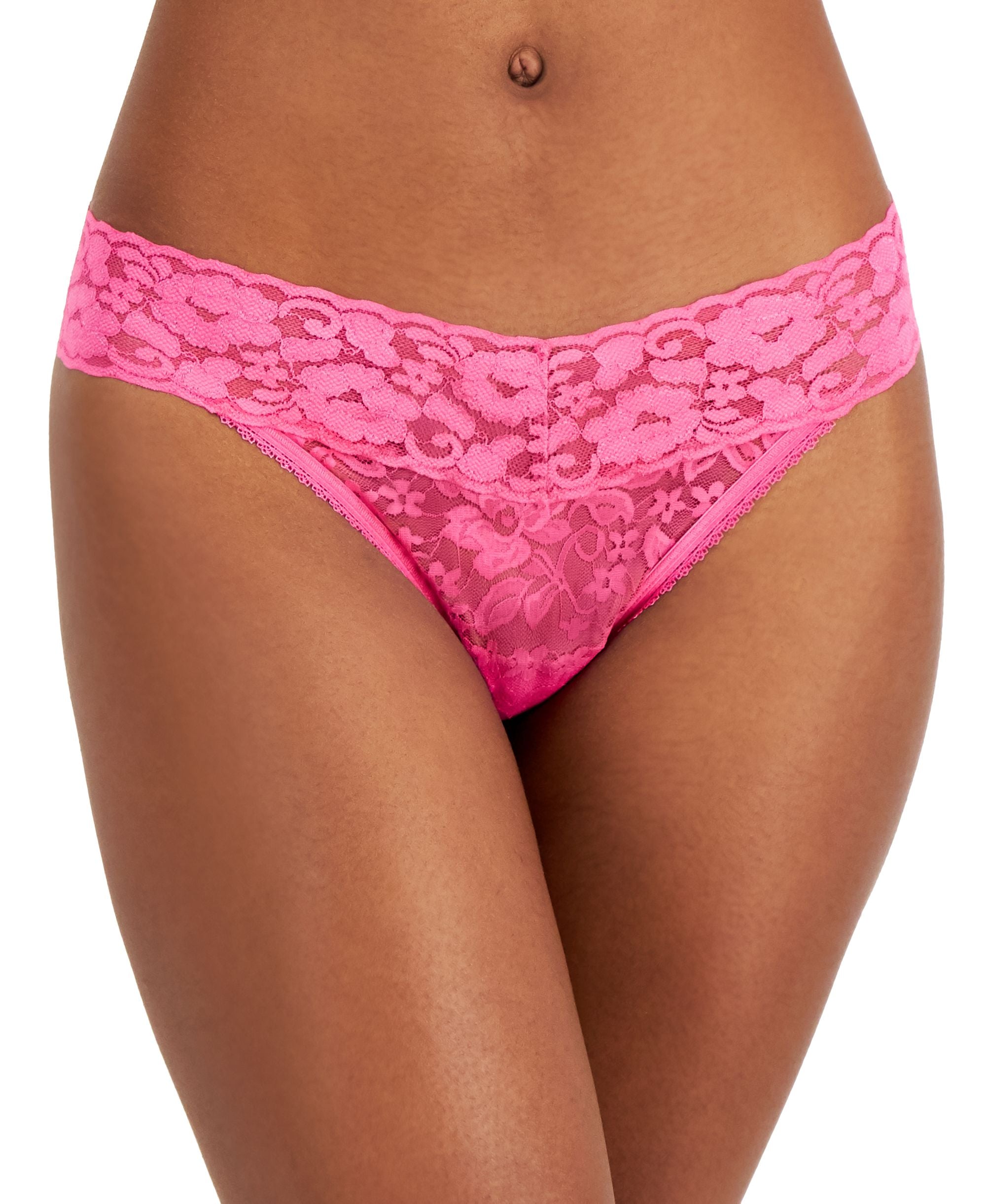 INC International Concepts Lace Thong Underwear