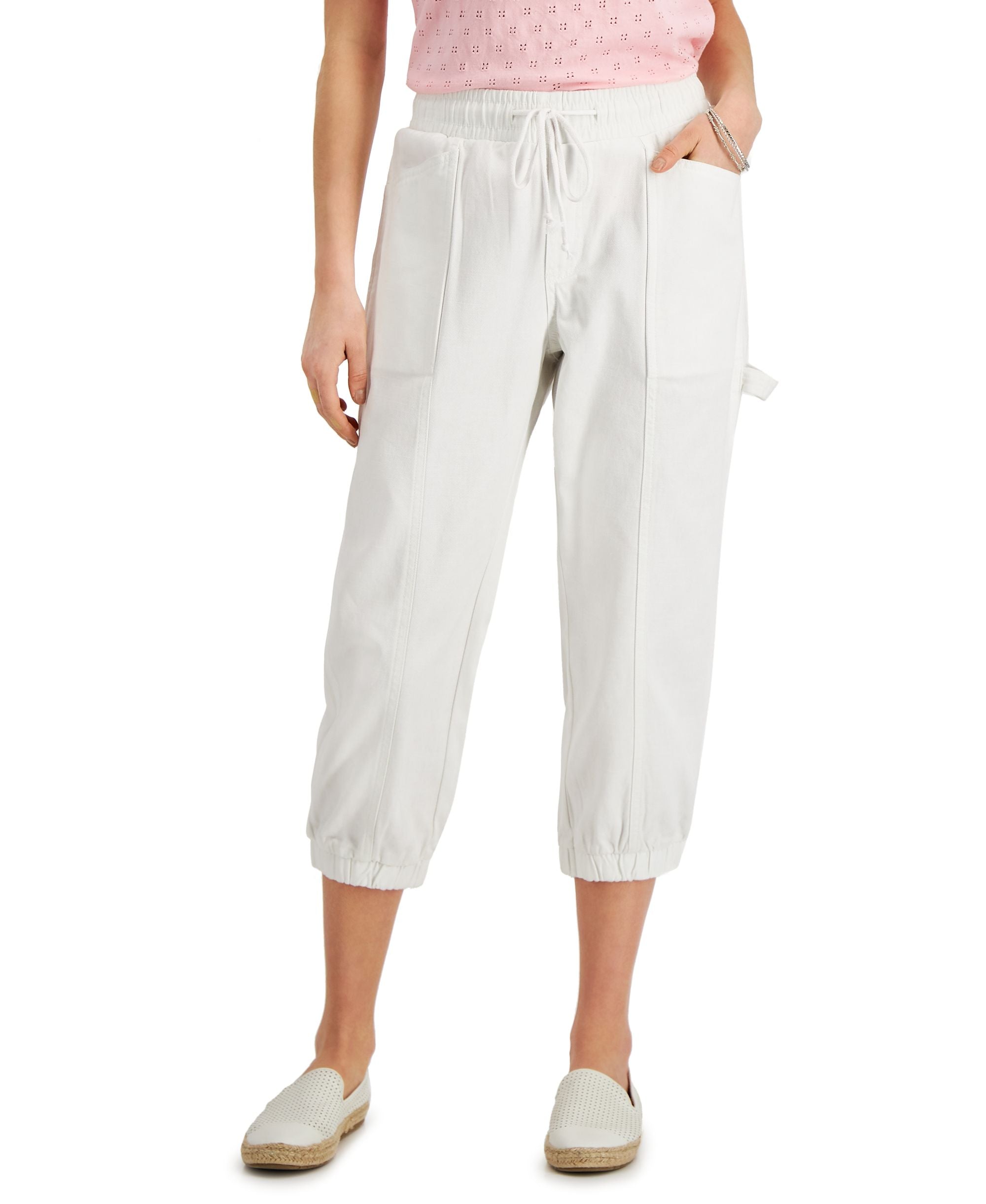 Style & Co Cotton Pull On Capri Pants