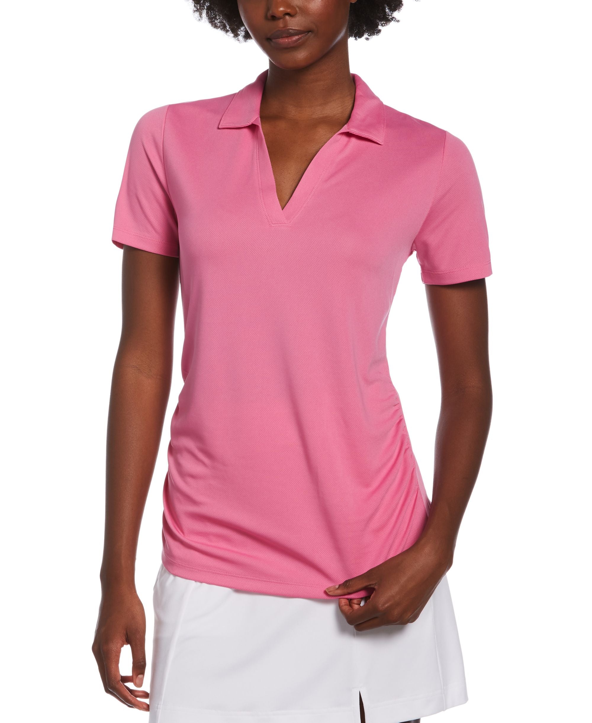 Pga Tour Womens Airflux Short Sleeved Golf Polo Shirt