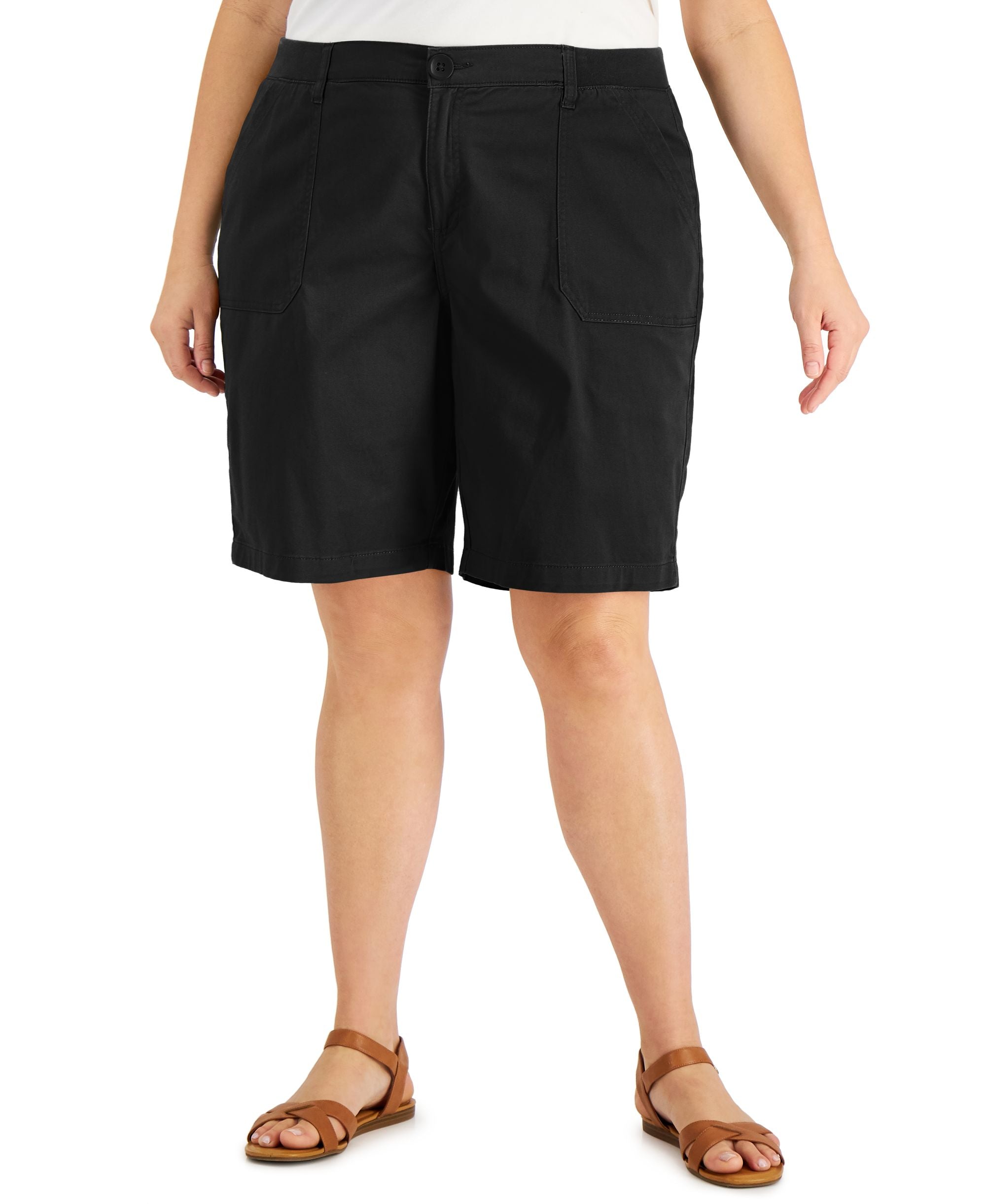 Karen Scott Plus Size Shorts