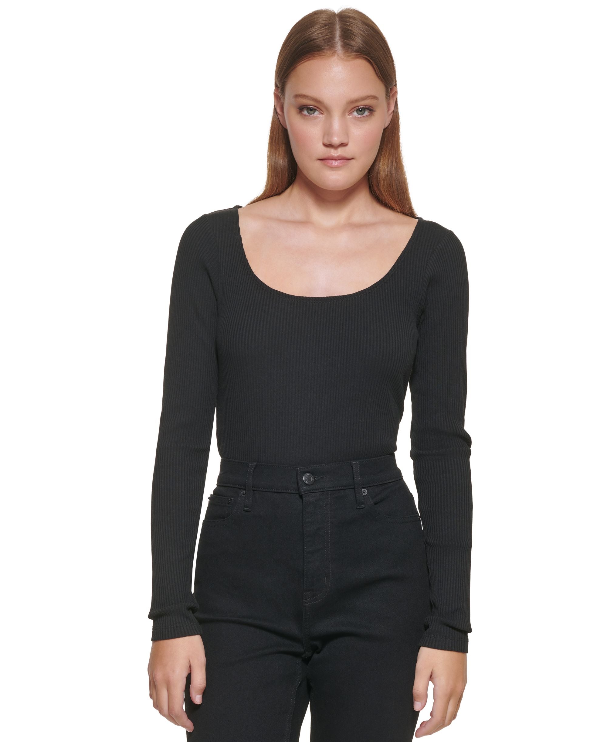 Calvin Klein Jeans Long-Sleeve Bodysuit