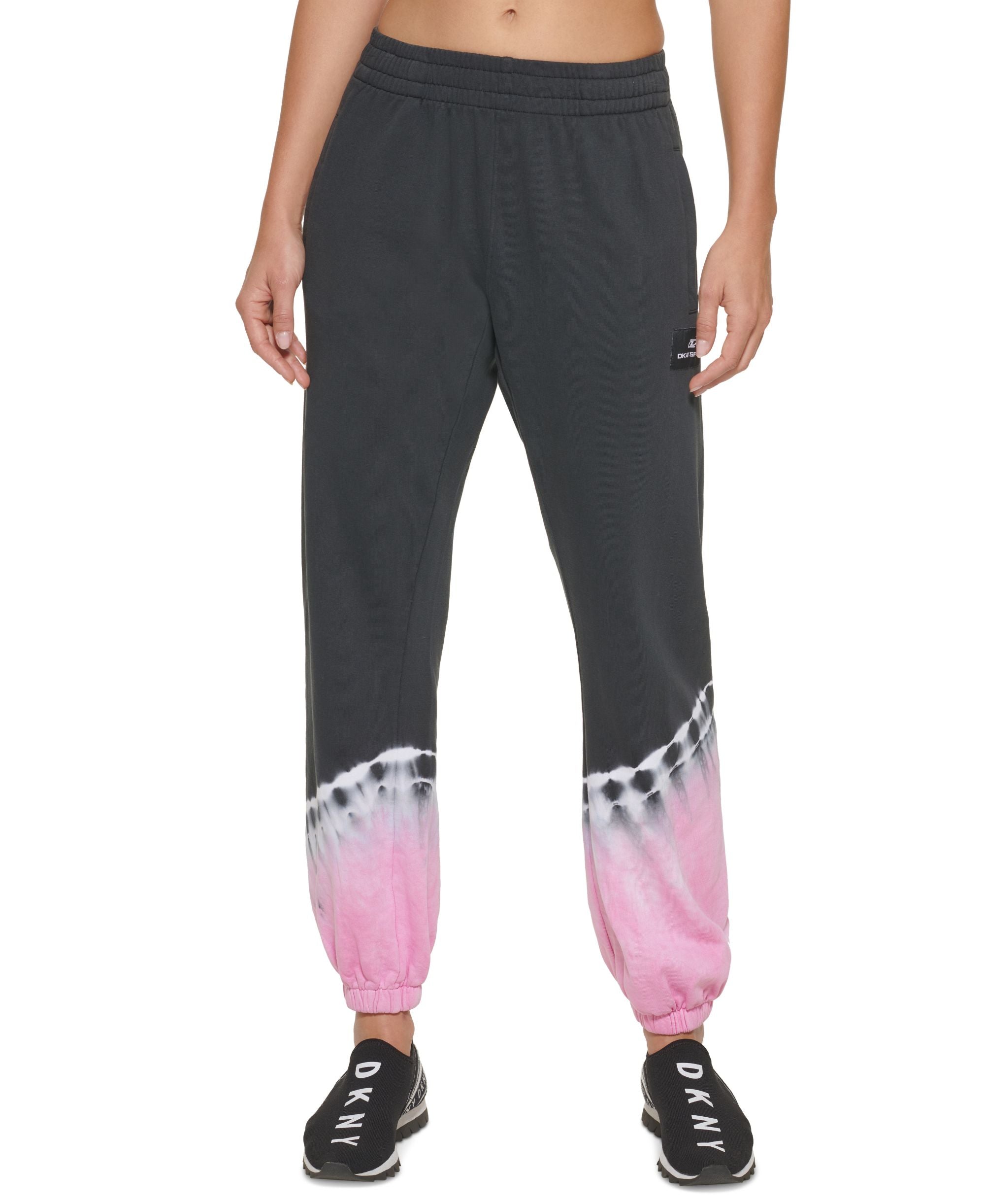 DKNY Sport Tie Dye Cotton Joggers