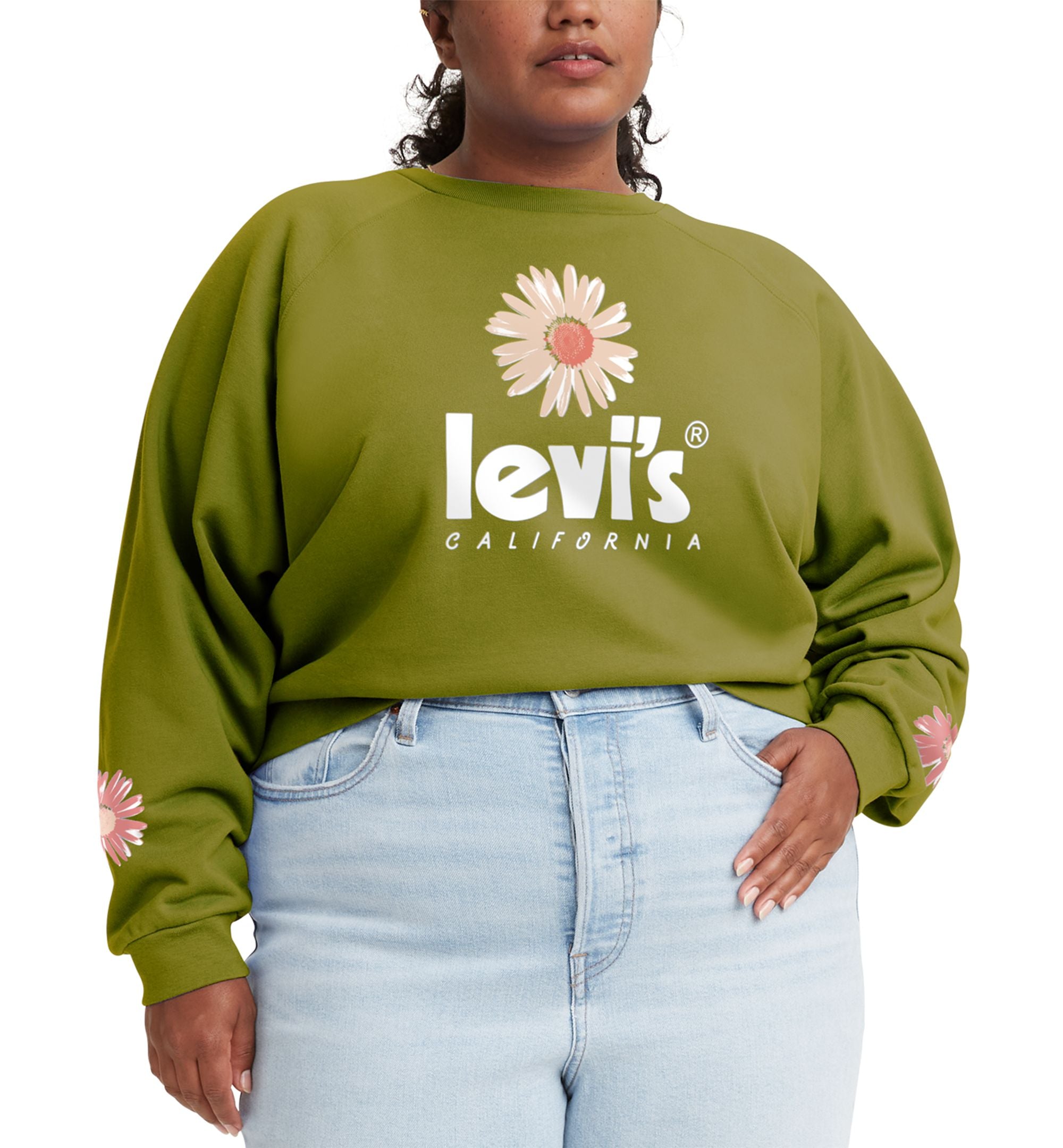 Levis Trendy Plus Size Graphic Sweatshirt
