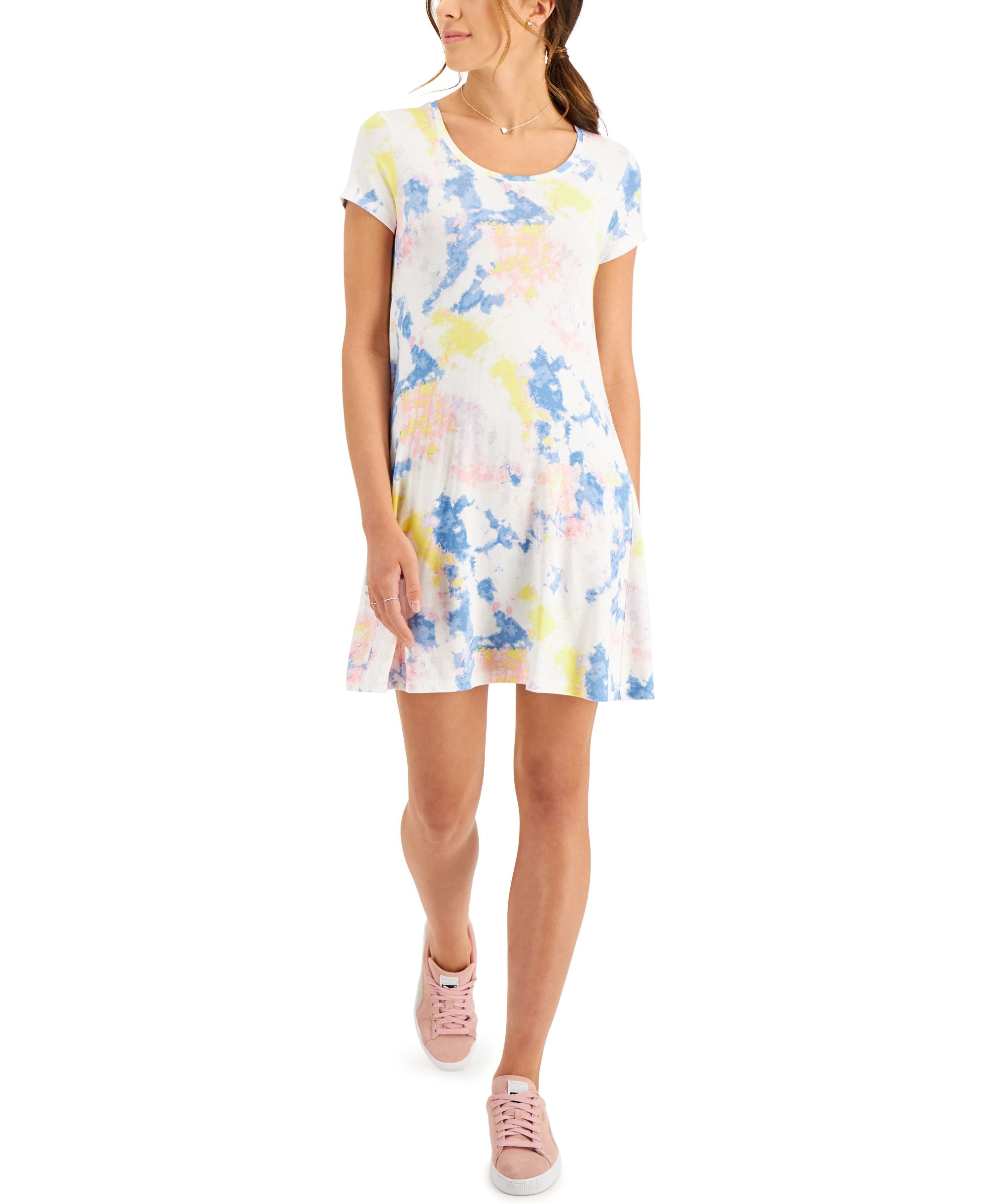 Style & Co Petite Printed Flip Flop Dress