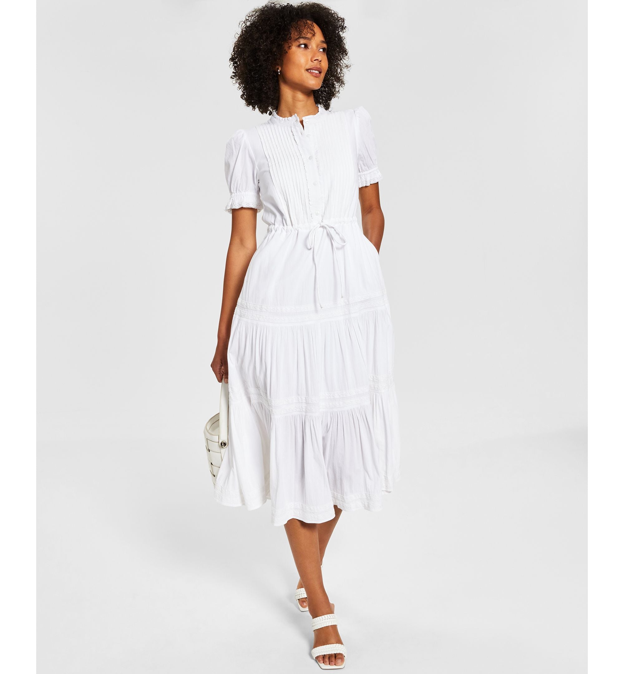 Charter Club Petite Gauze Dress