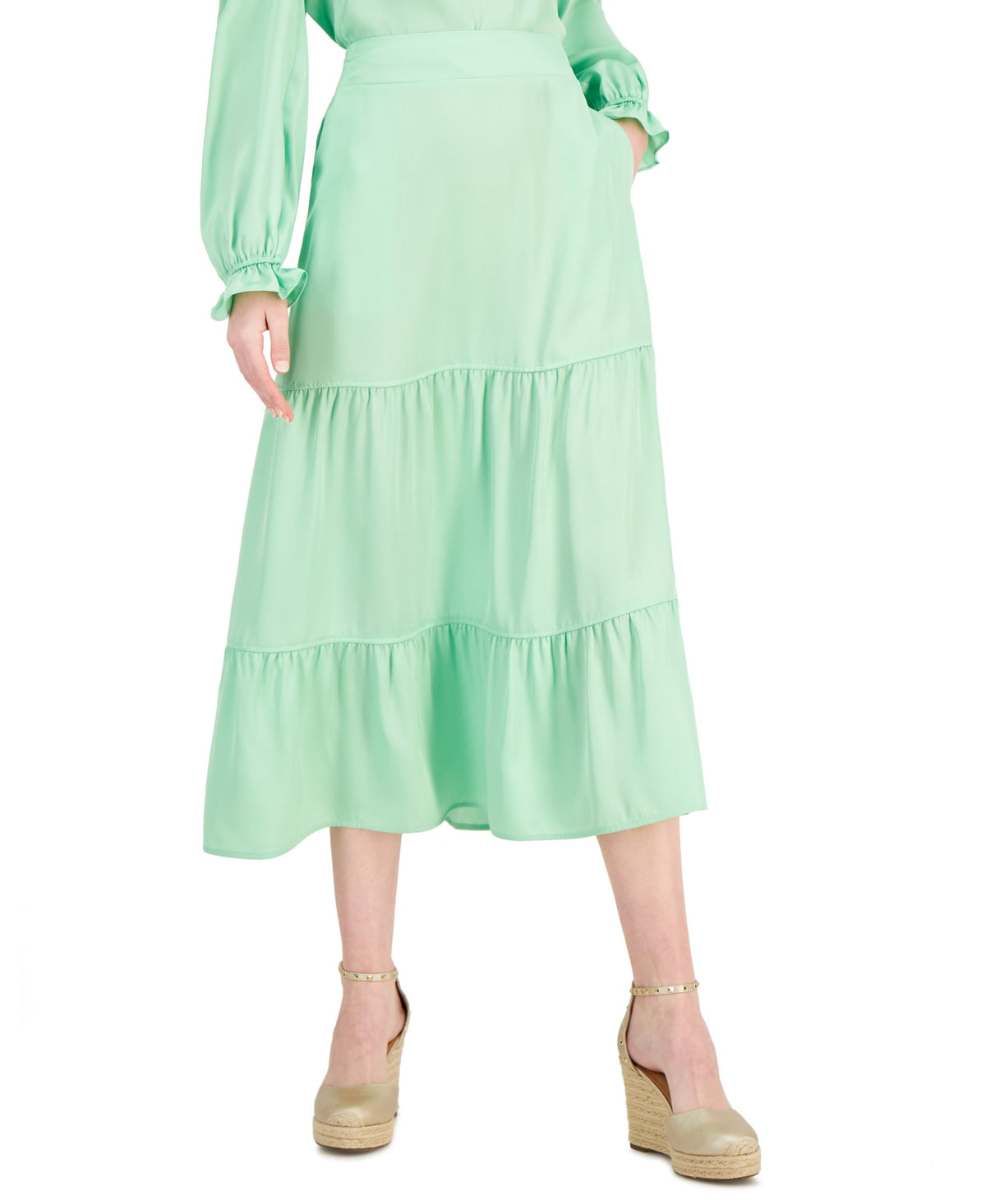 INC International Concepts Tiered Skirt