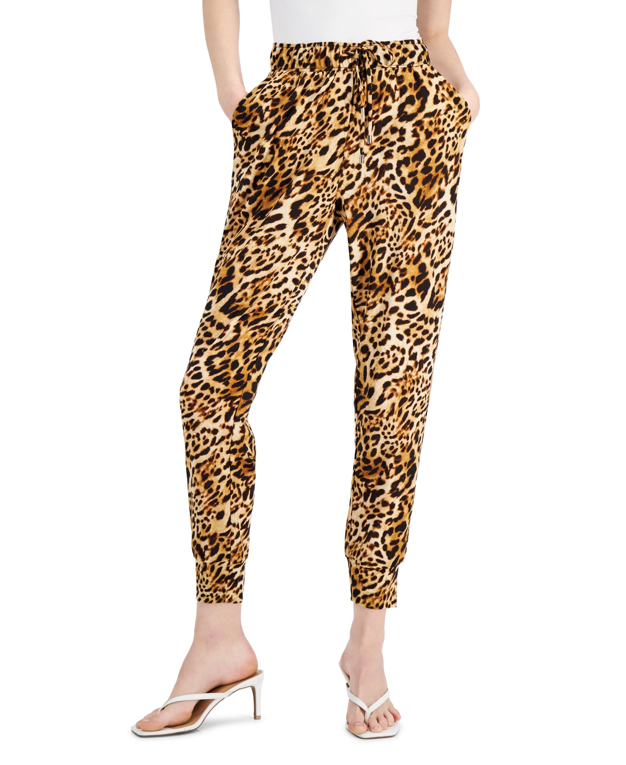 INC International Concepts Womens Animal Jogger Pants